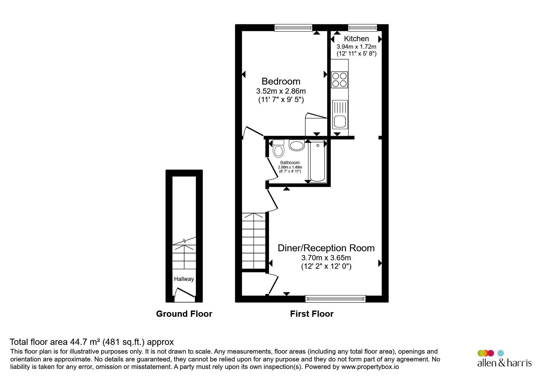 Blethin Close, Cardiff floorplan