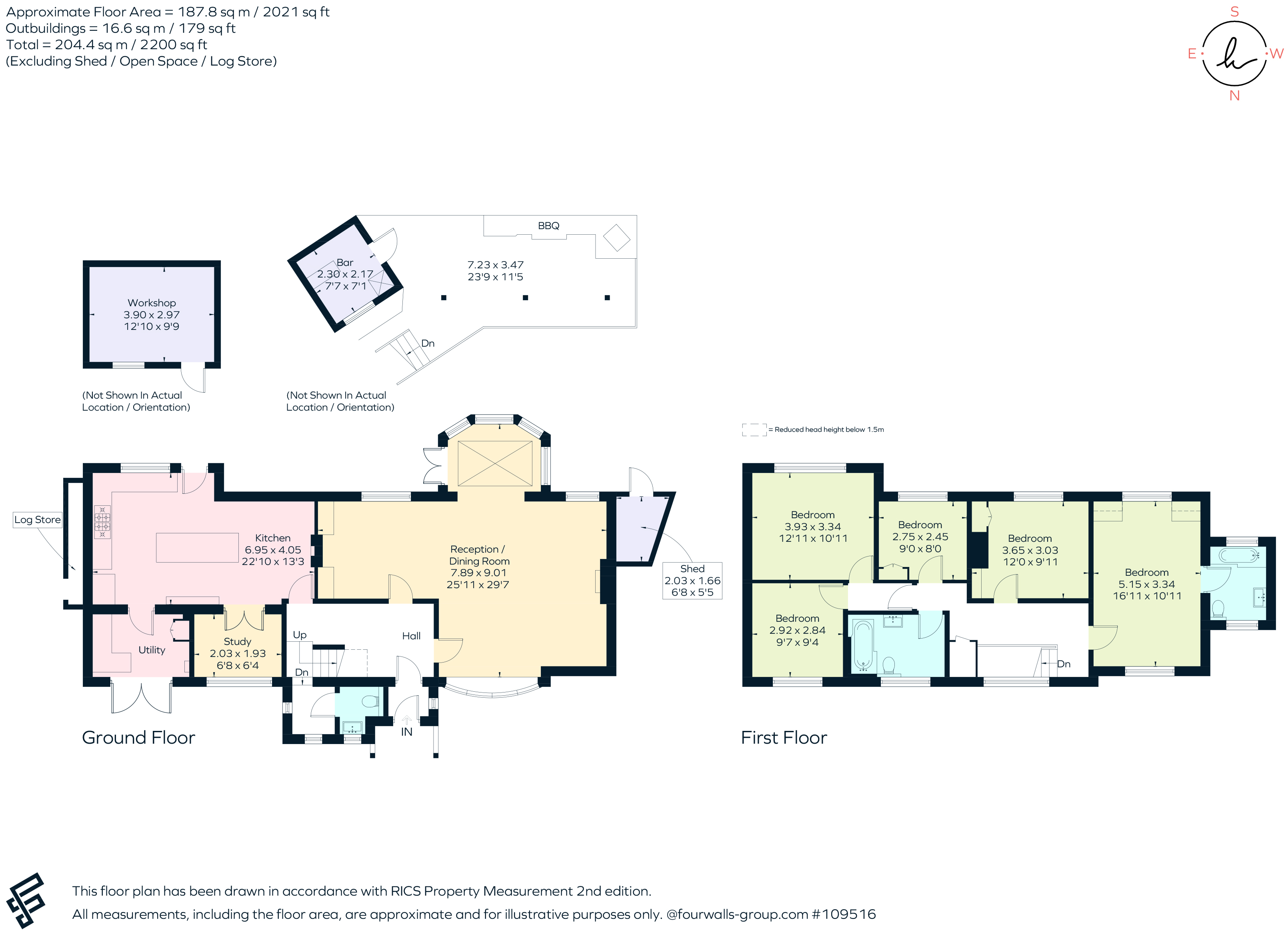 8, Winchester Close, Esher floorplan