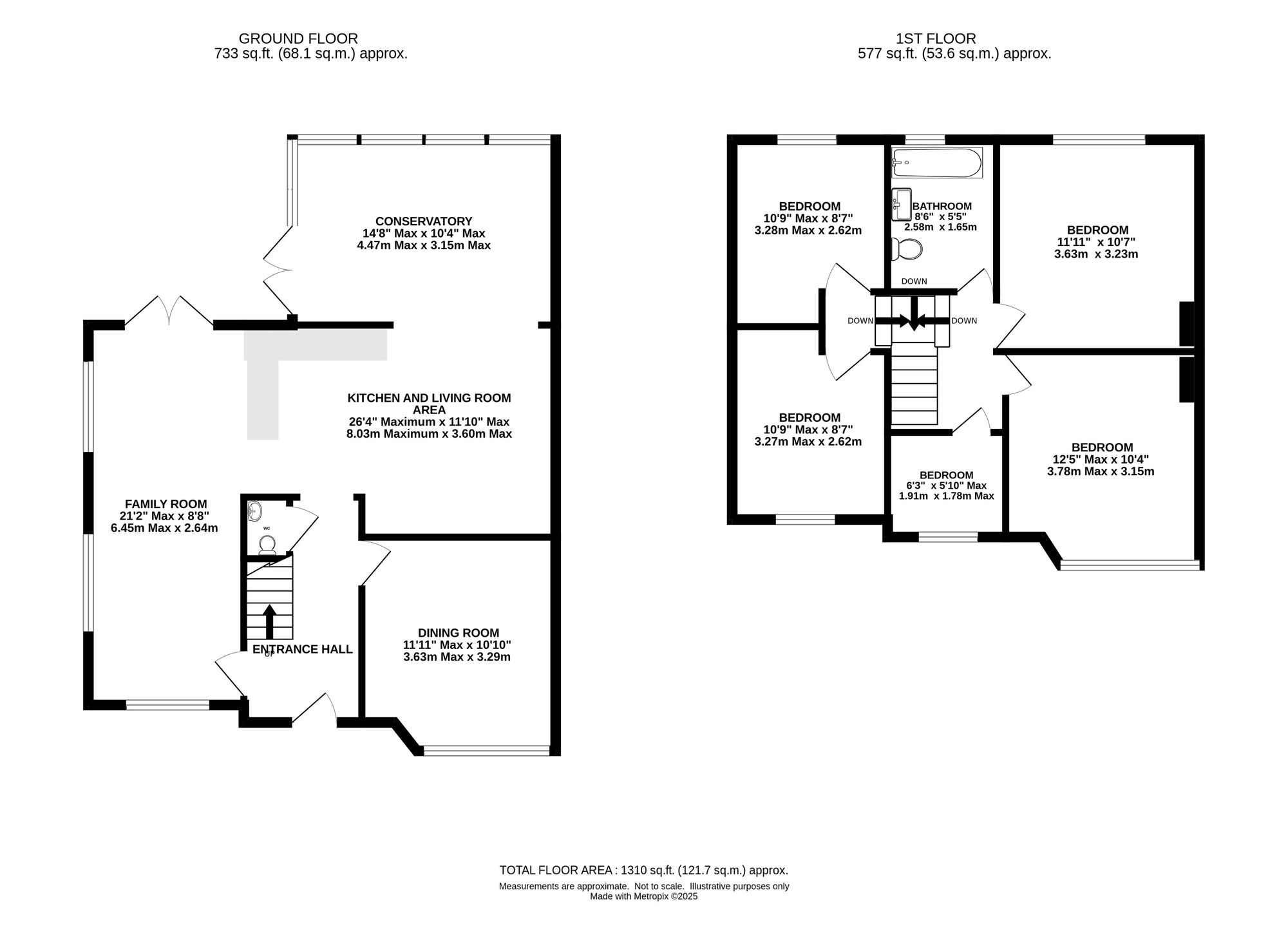 11 Fox Close, Altrincham floorplan