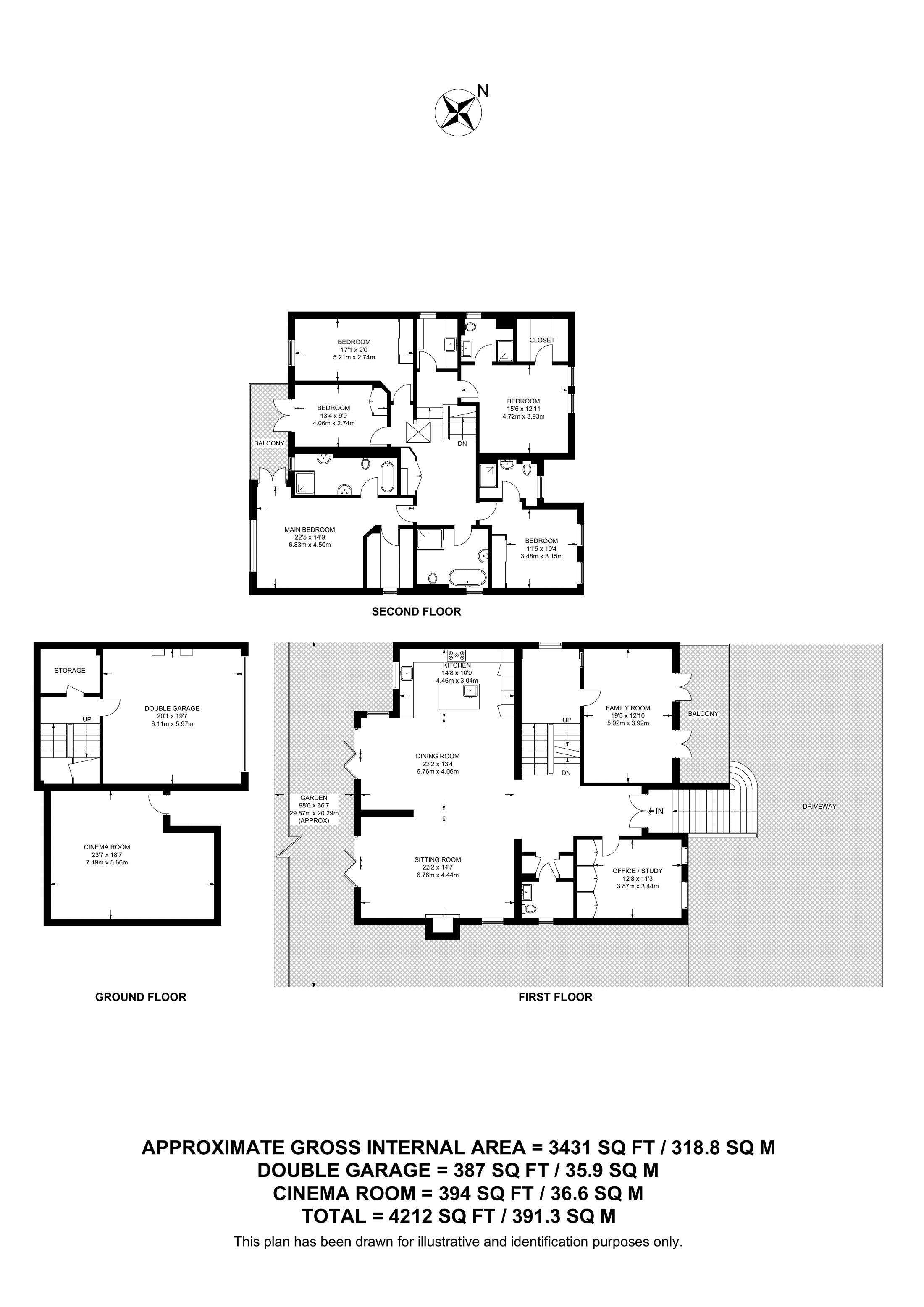 Pelling Hill, Old Windsor floorplan