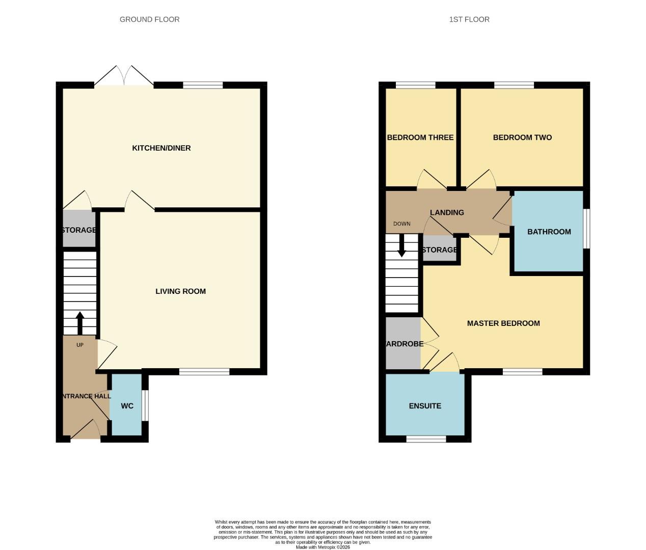 92, Laburnum Grove, Bishop Auckland floorplan