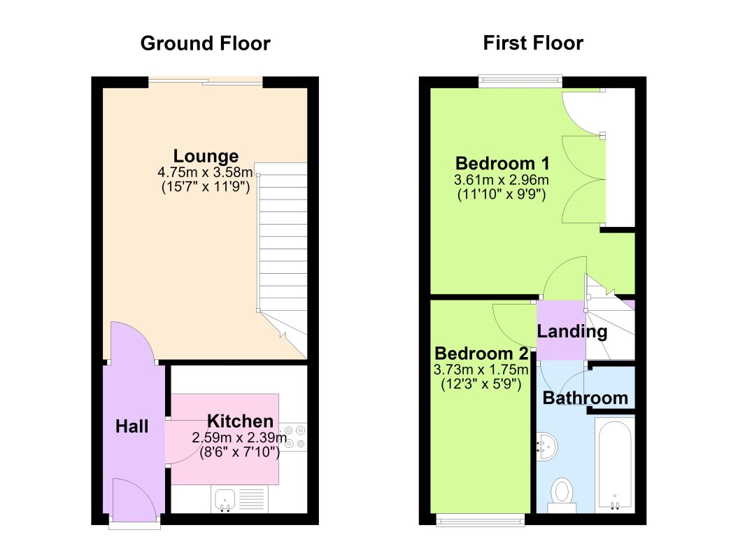 8, Fieldfare Drive, Peterborough floorplan