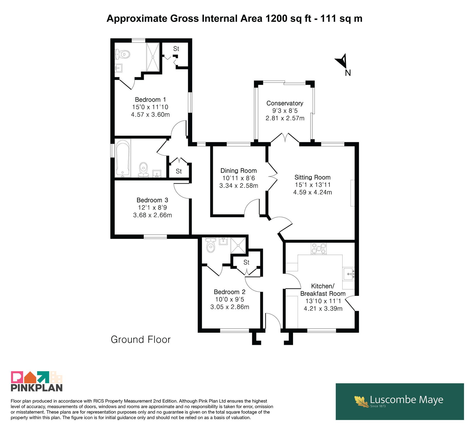 11, The Orchard, Devon floorplan