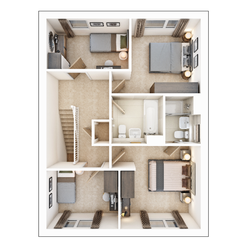 The Colford - Plot 159, Coatham Meadows, Allens West, Durham Lane, Eaglescliffe floorplan