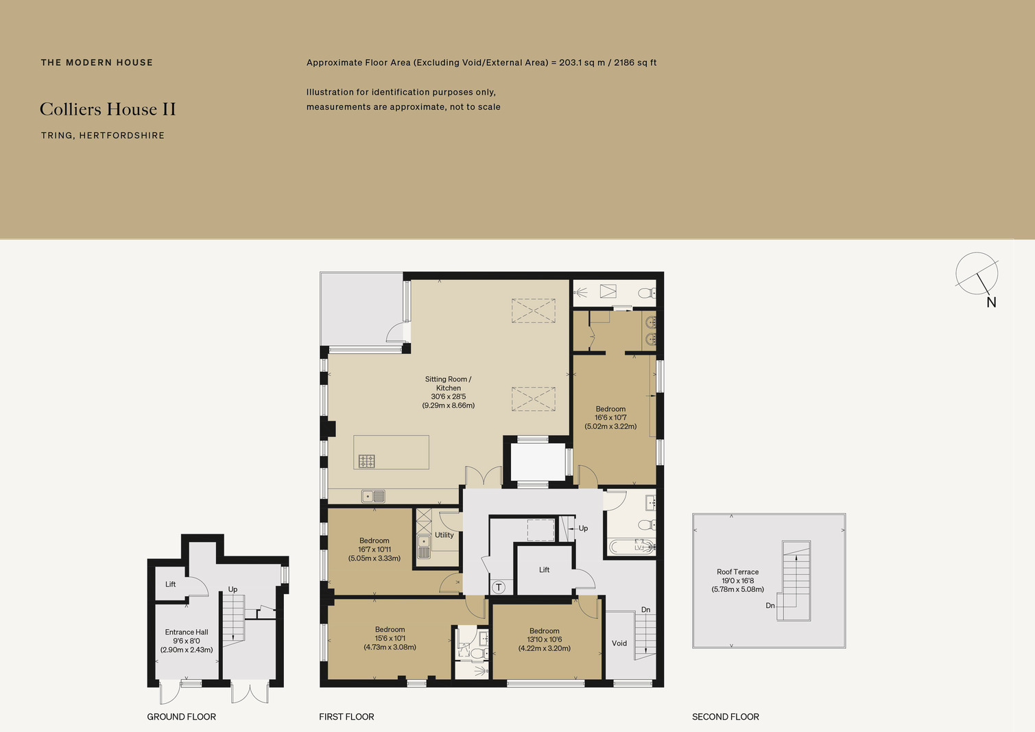 2 Collier's House, Queen Street, Tring floorplan