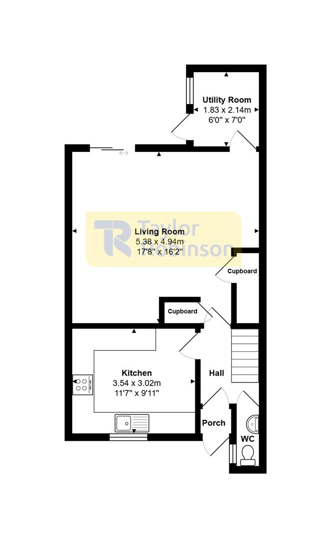8, Tussock Close, Crawley floorplan