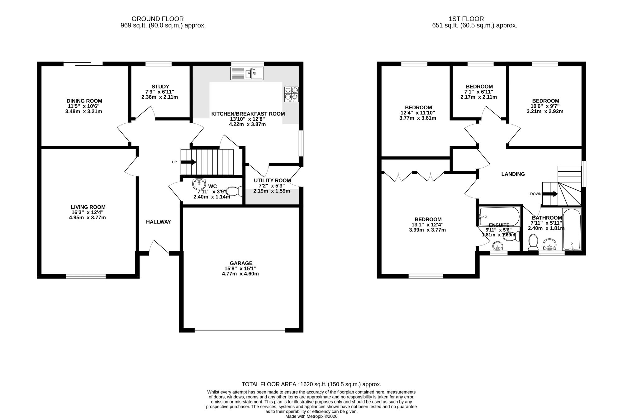 35 The Manor, Cwmbran floorplan