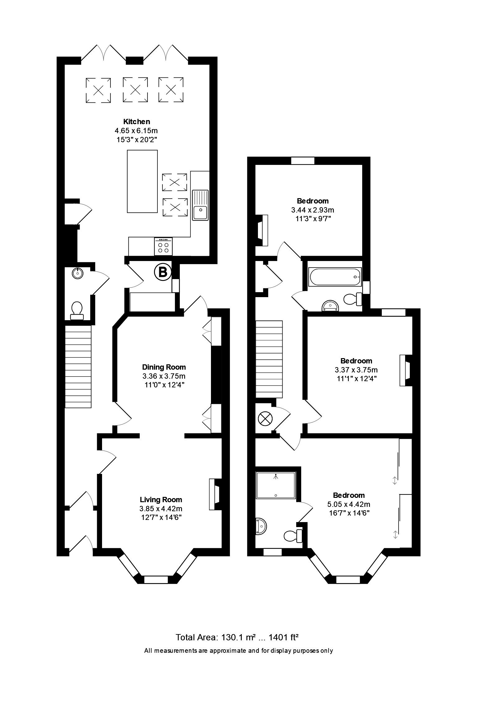 3 Bedrooms Terraced house to rent in Pulteney Gardens, Bath BA2