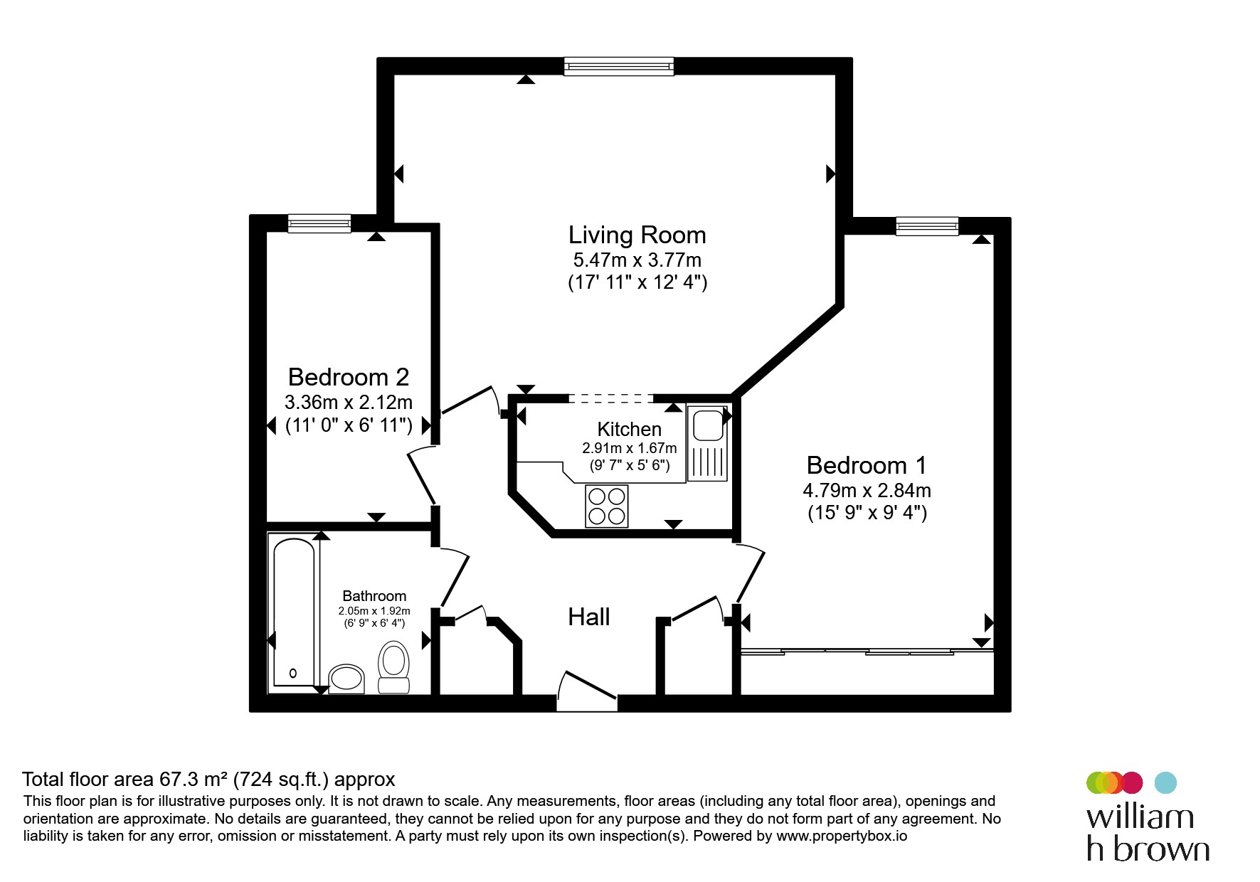 22, Alnesbourn Crescent, Ipswich floorplan