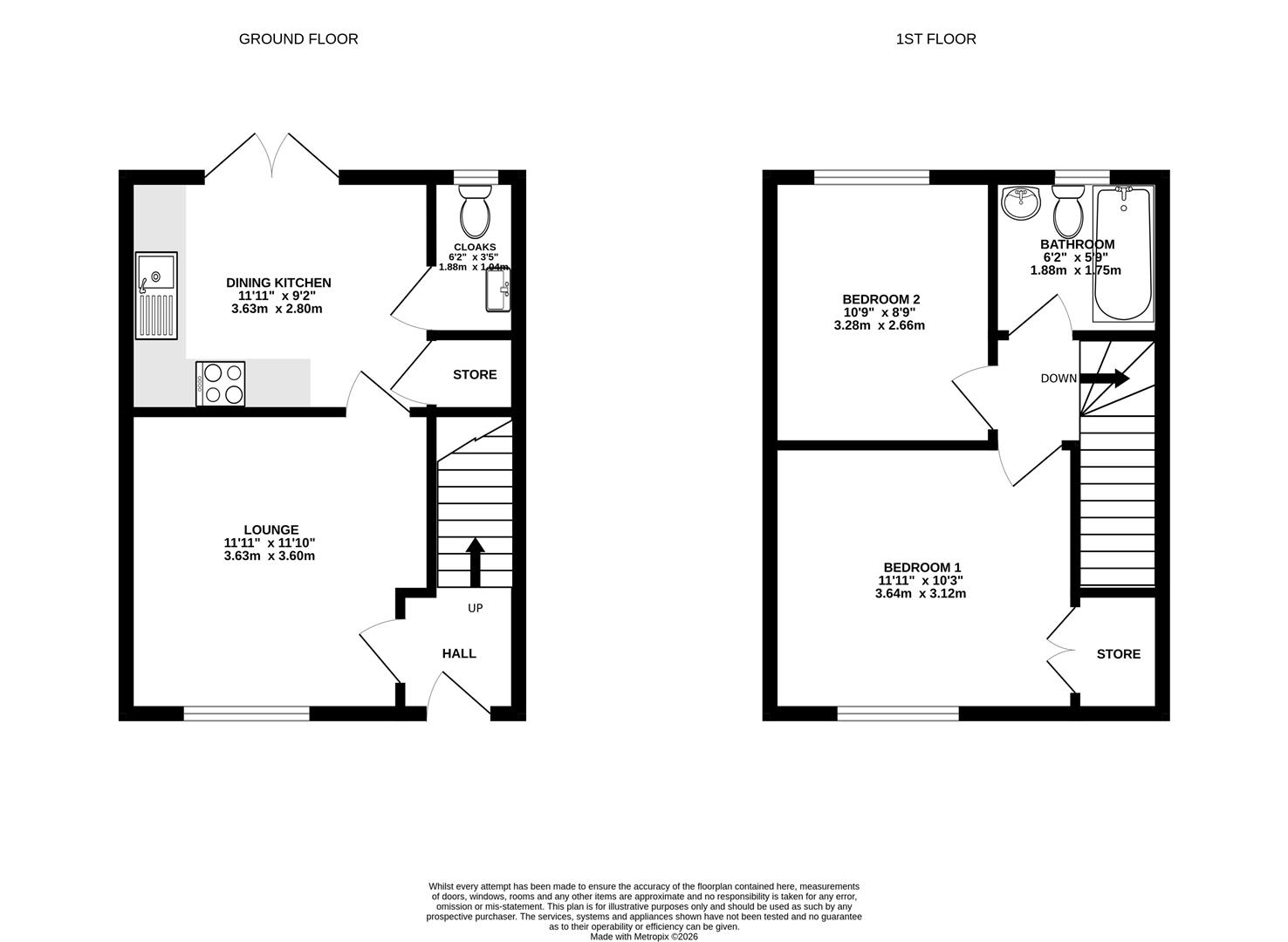 6, Bamburgh Park, Hull floorplan