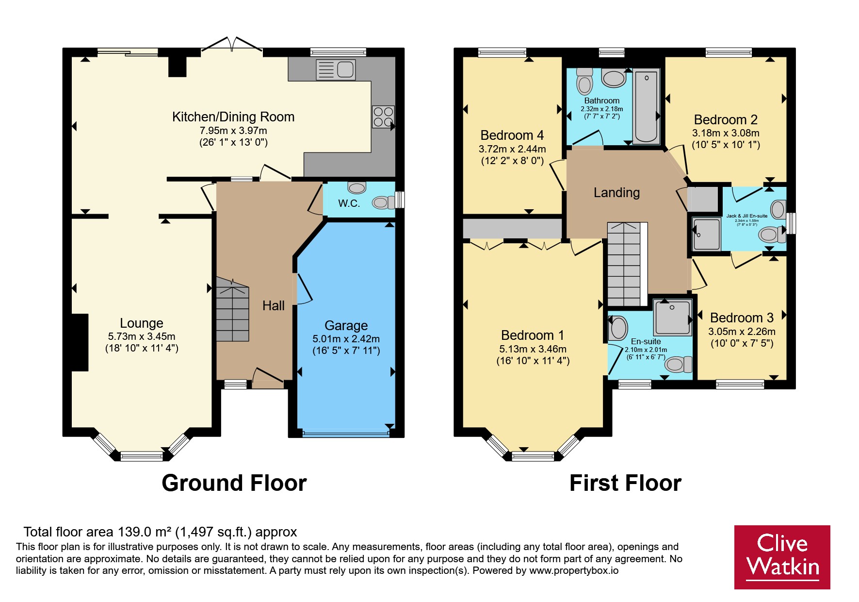 1, Mill Croft, Cheshire floorplan