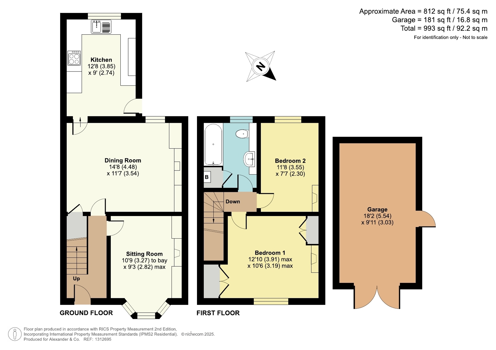 36, Station Road, Buckingham floorplan