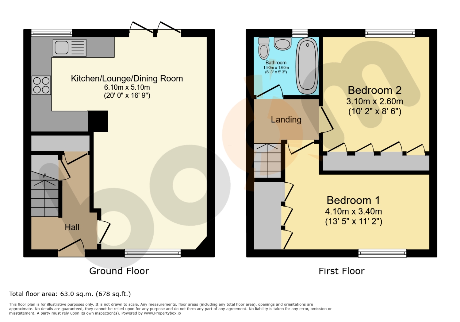 35, Erskinefauld Road Linwood, Paisley floorplan