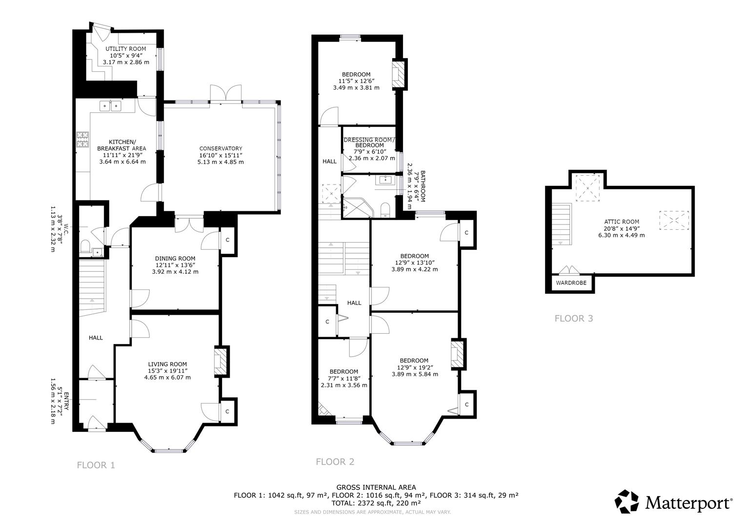 58, Glasgow Road, Perth floorplan