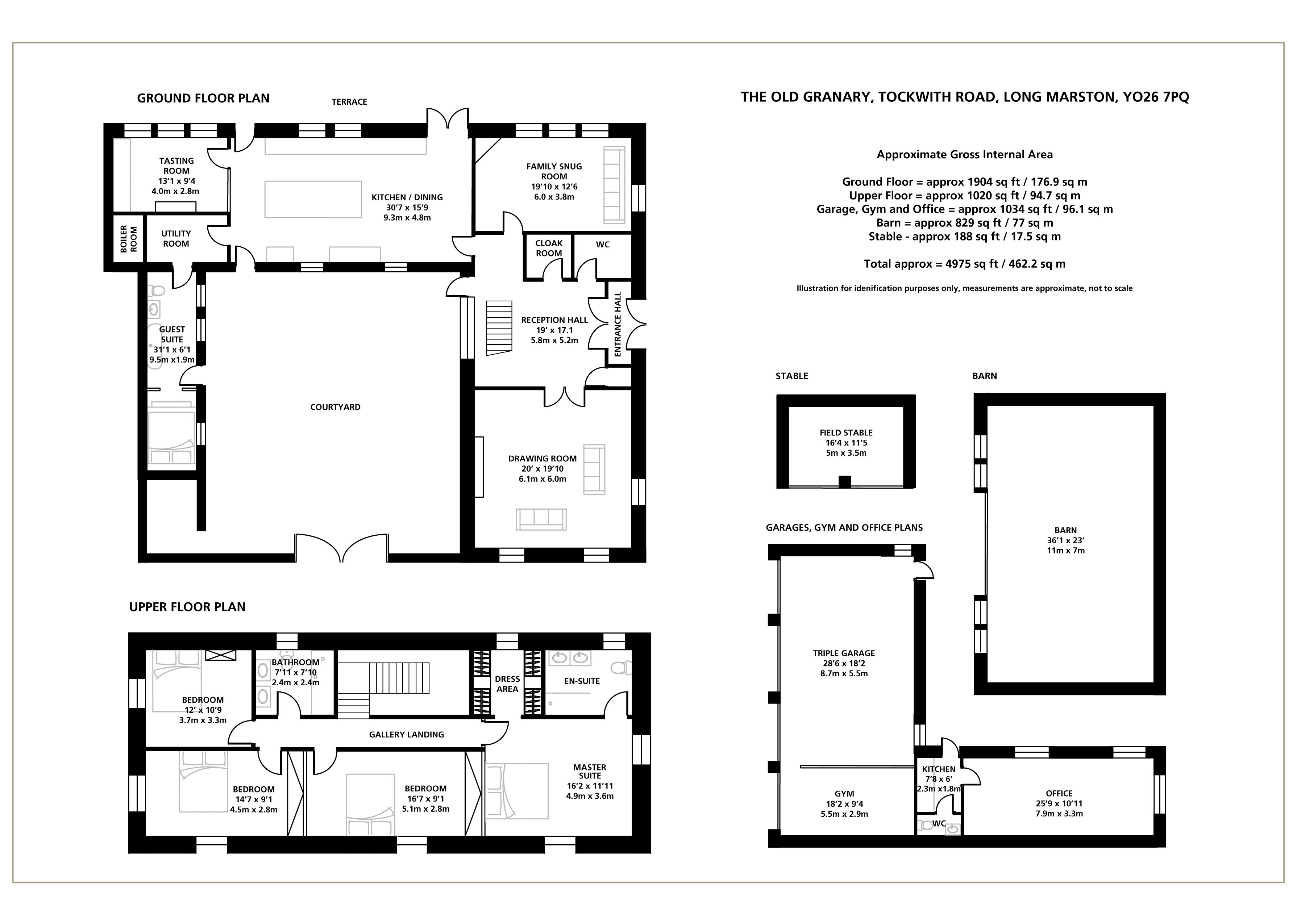 5 Bedrooms Country house for sale in Tockwith Road, Long Marston, York YO26