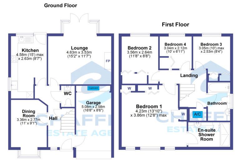 33, Sorrel Way, Gillingham floorplan