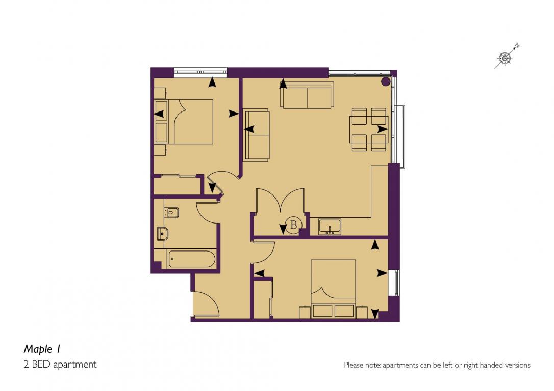 2 Bedrooms Flat for sale in Frimley, Camberley GU16