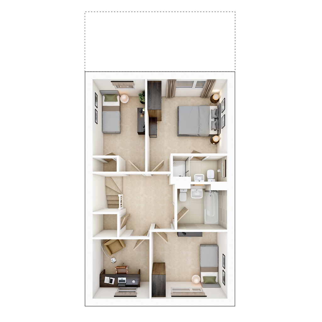 The Ashford - Plot 3, Mindenhurst, Brunswick Road, Deepcut floorplan