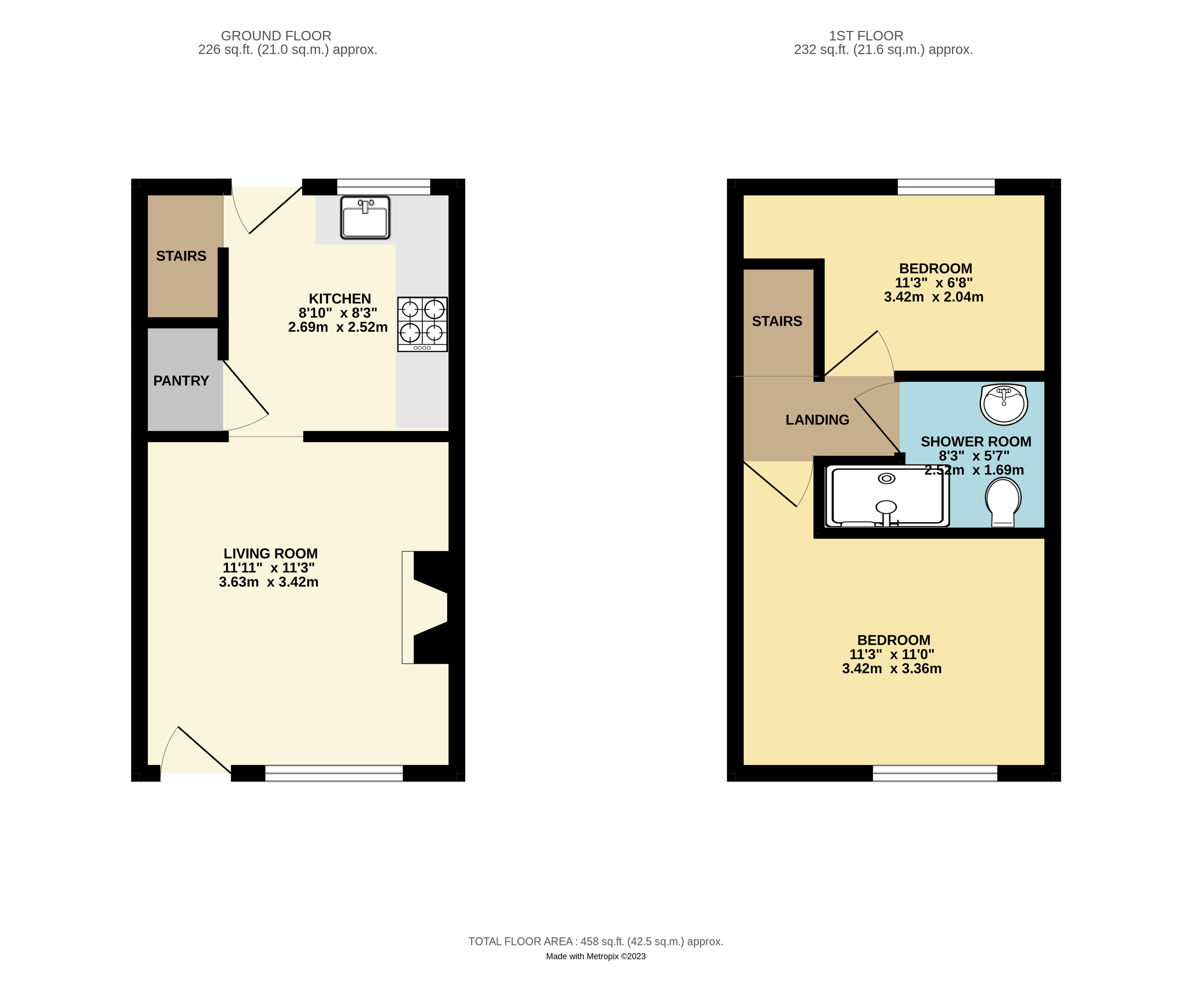 Millgate Lane, Manchester floorplan