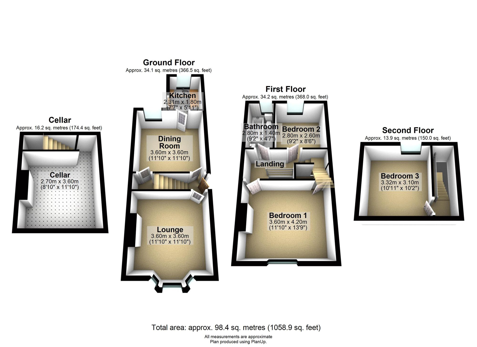149 Vincent Road, Sheffield floorplan