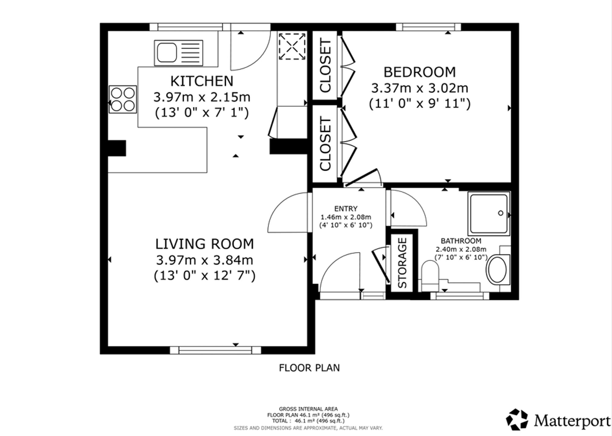 7 Buccleuch Court, Dunblane floorplan