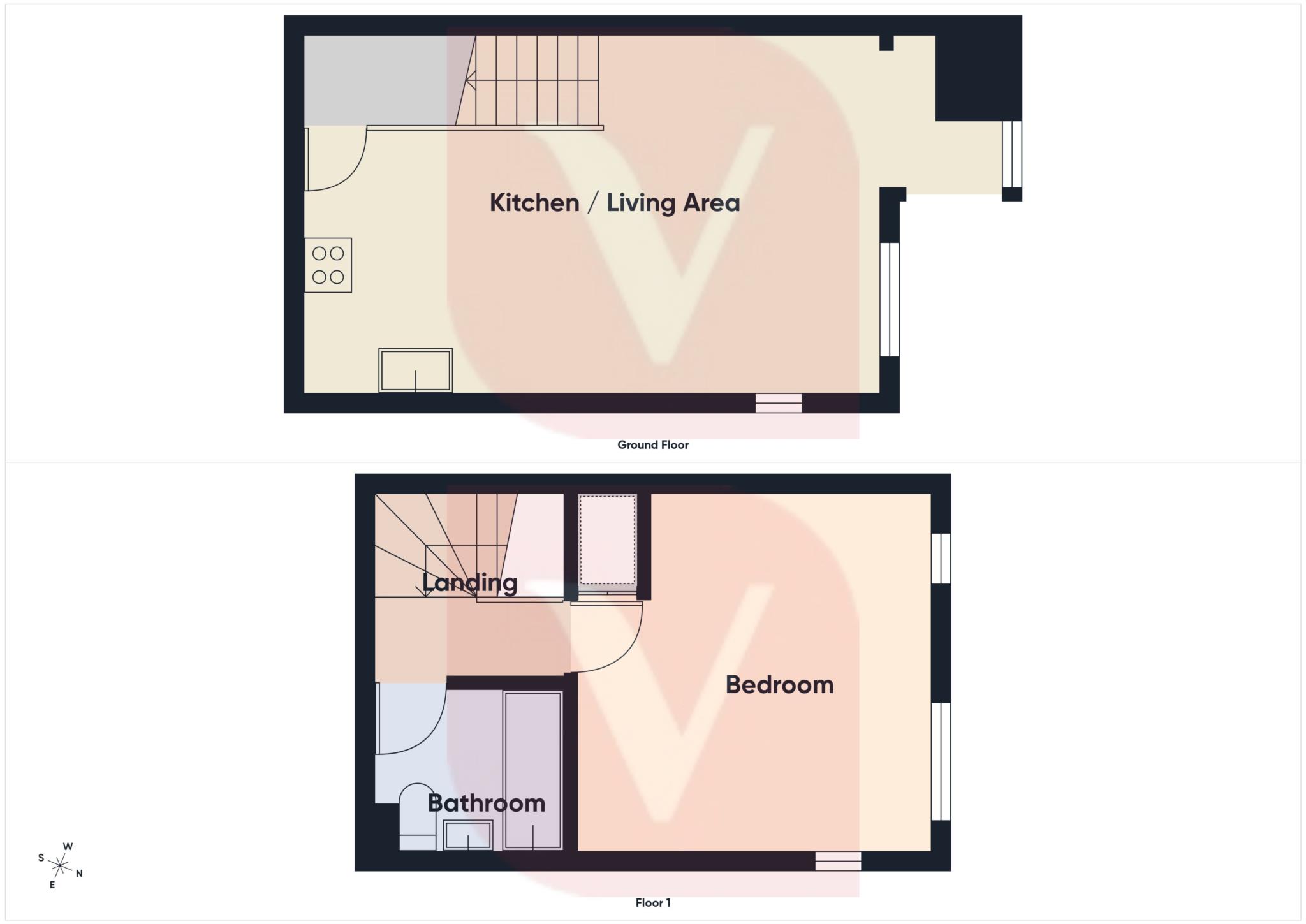 58, Swan Mead, Luton floorplan
