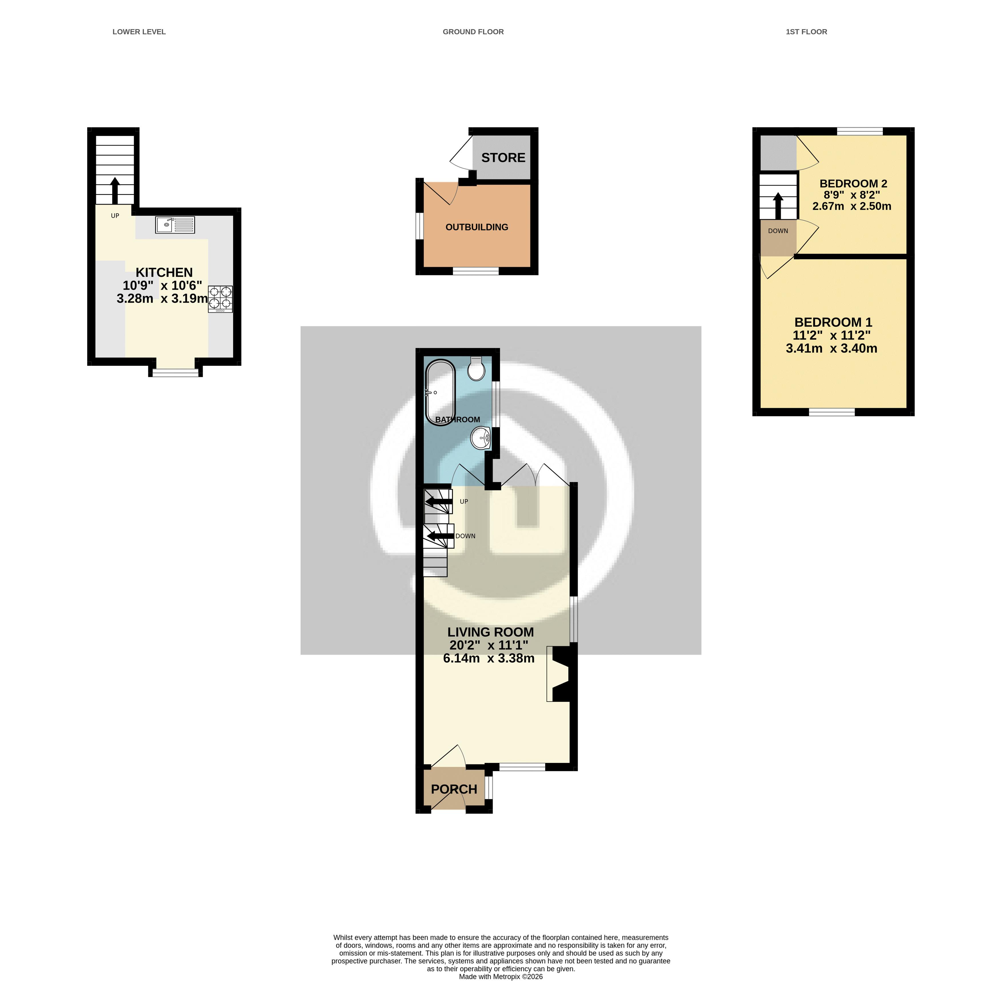68, The Baulk, Biggleswade floorplan