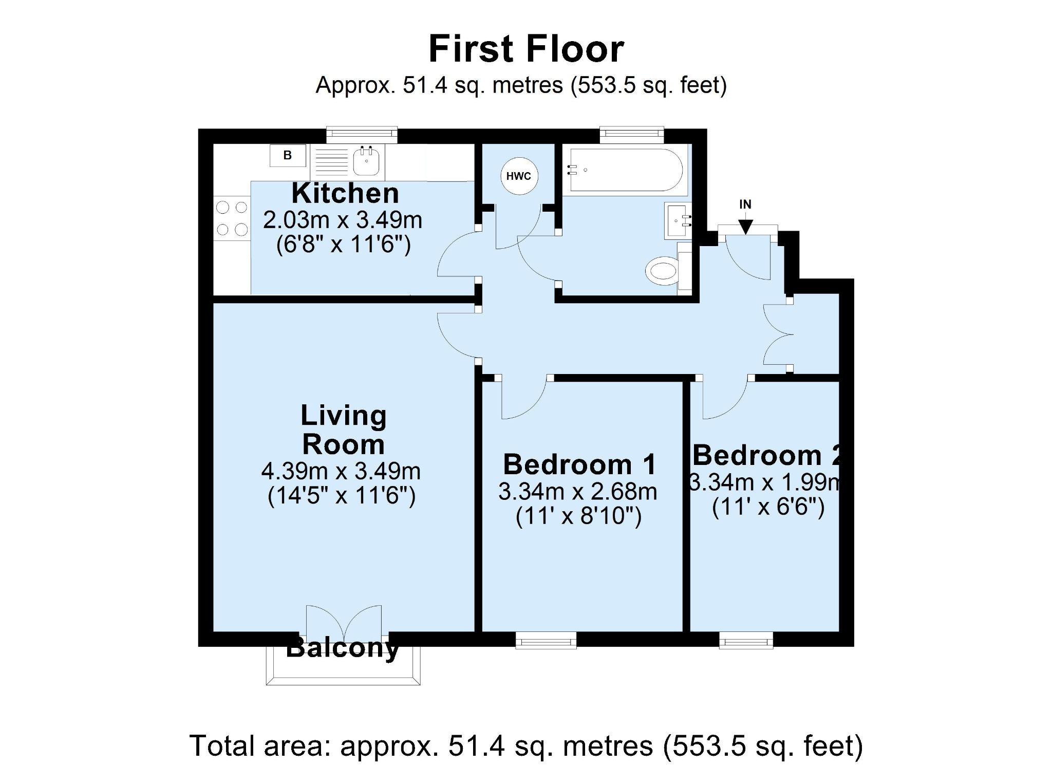 34 The Sidings, Sevenoaks floorplan