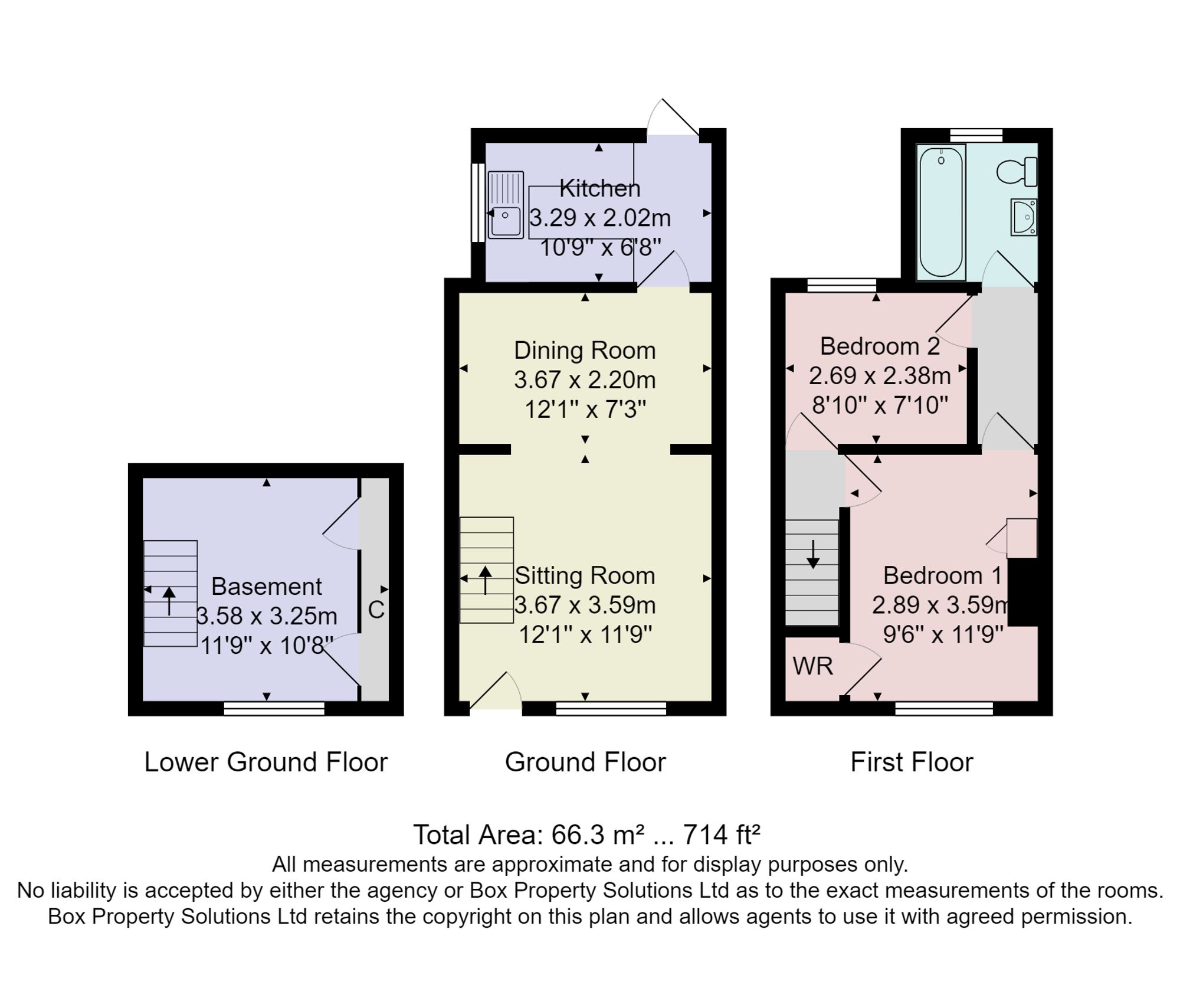 2 Pleasant Row, Knaresborough floorplan