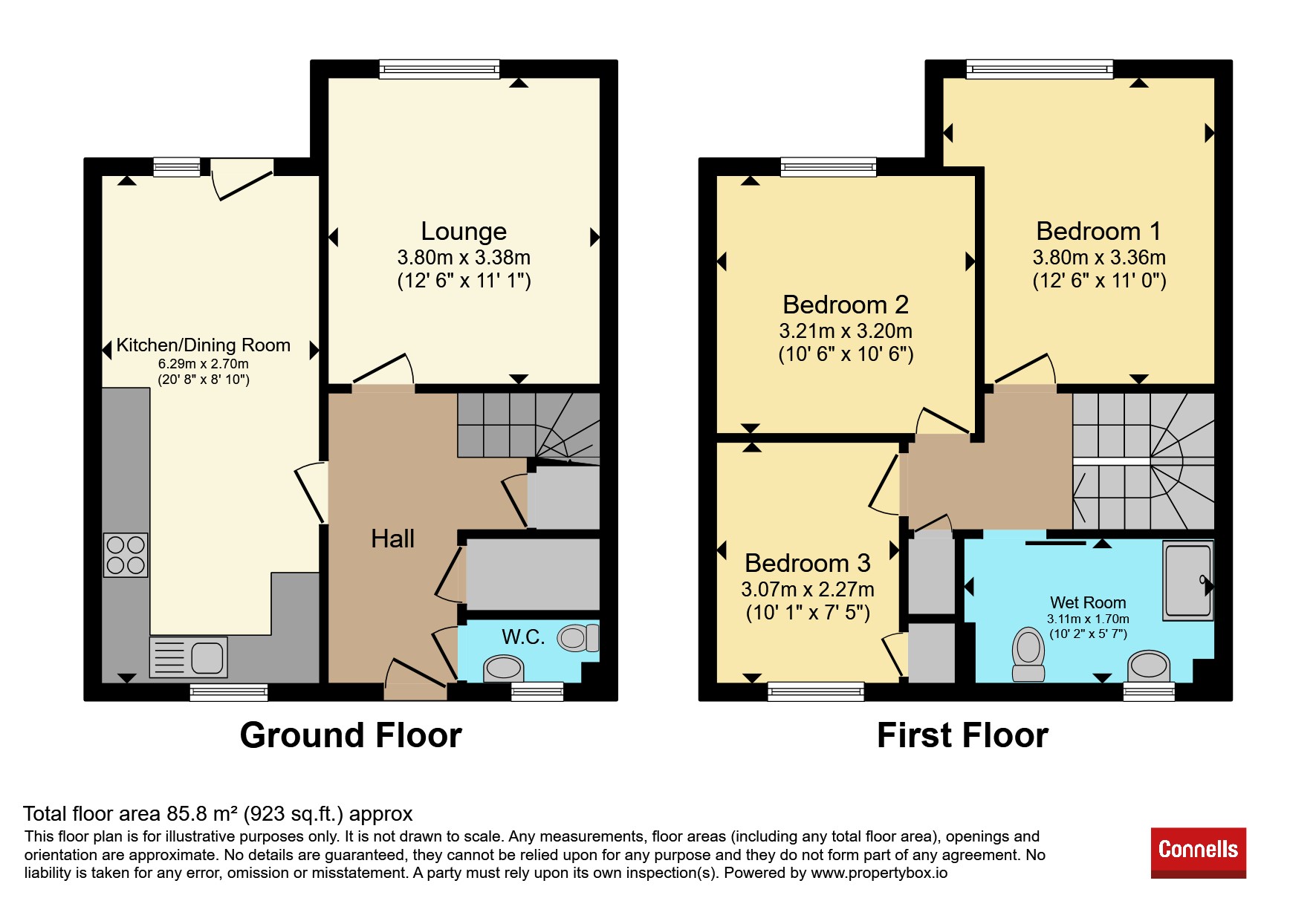 74, Cross Hedge Close, Leicester floorplan