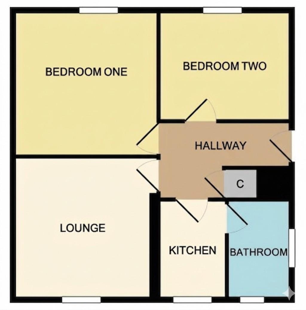 Mack Street, Airdrie floorplan