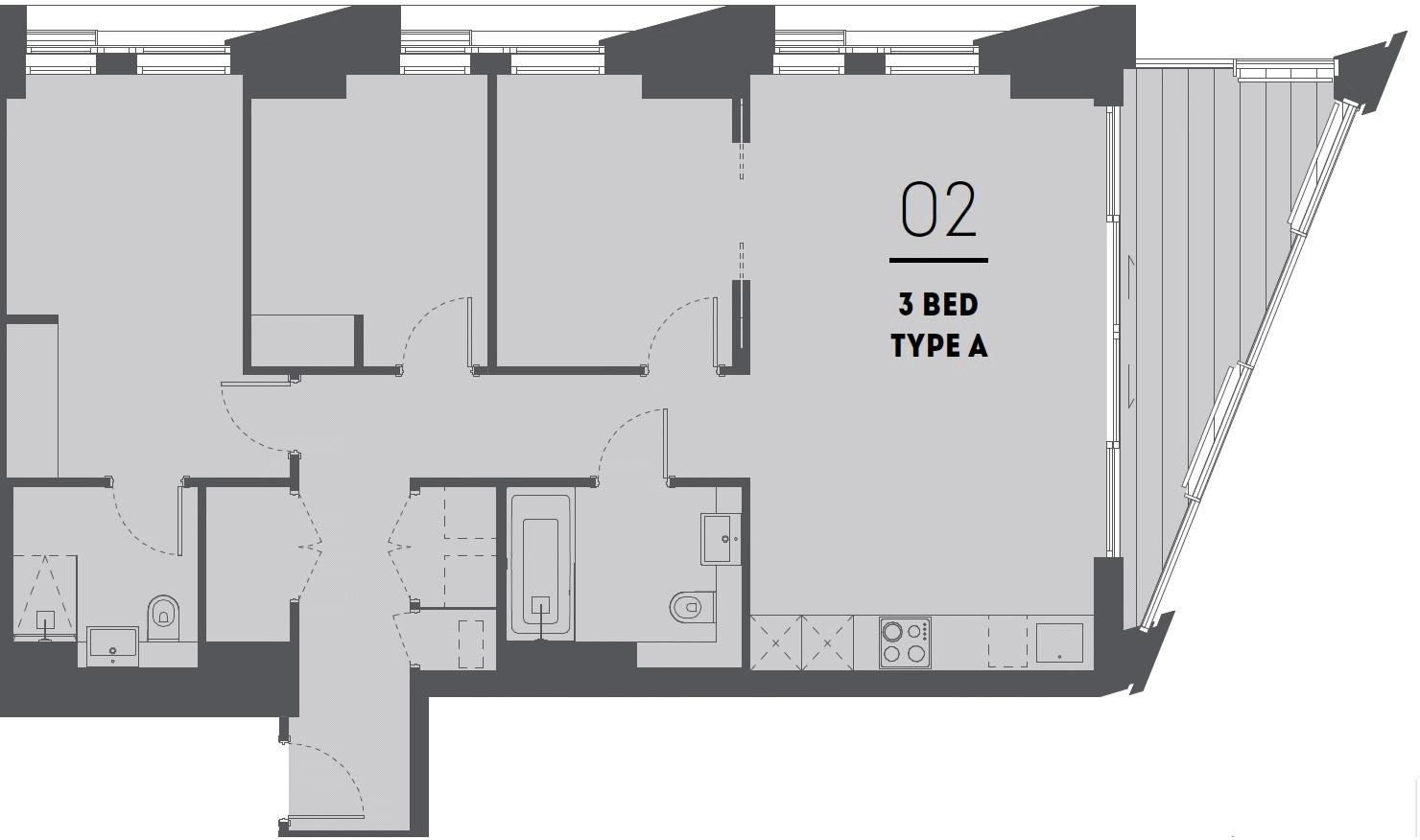 3 Bedrooms Flat to rent in Southwark Bridge Road, London SE1