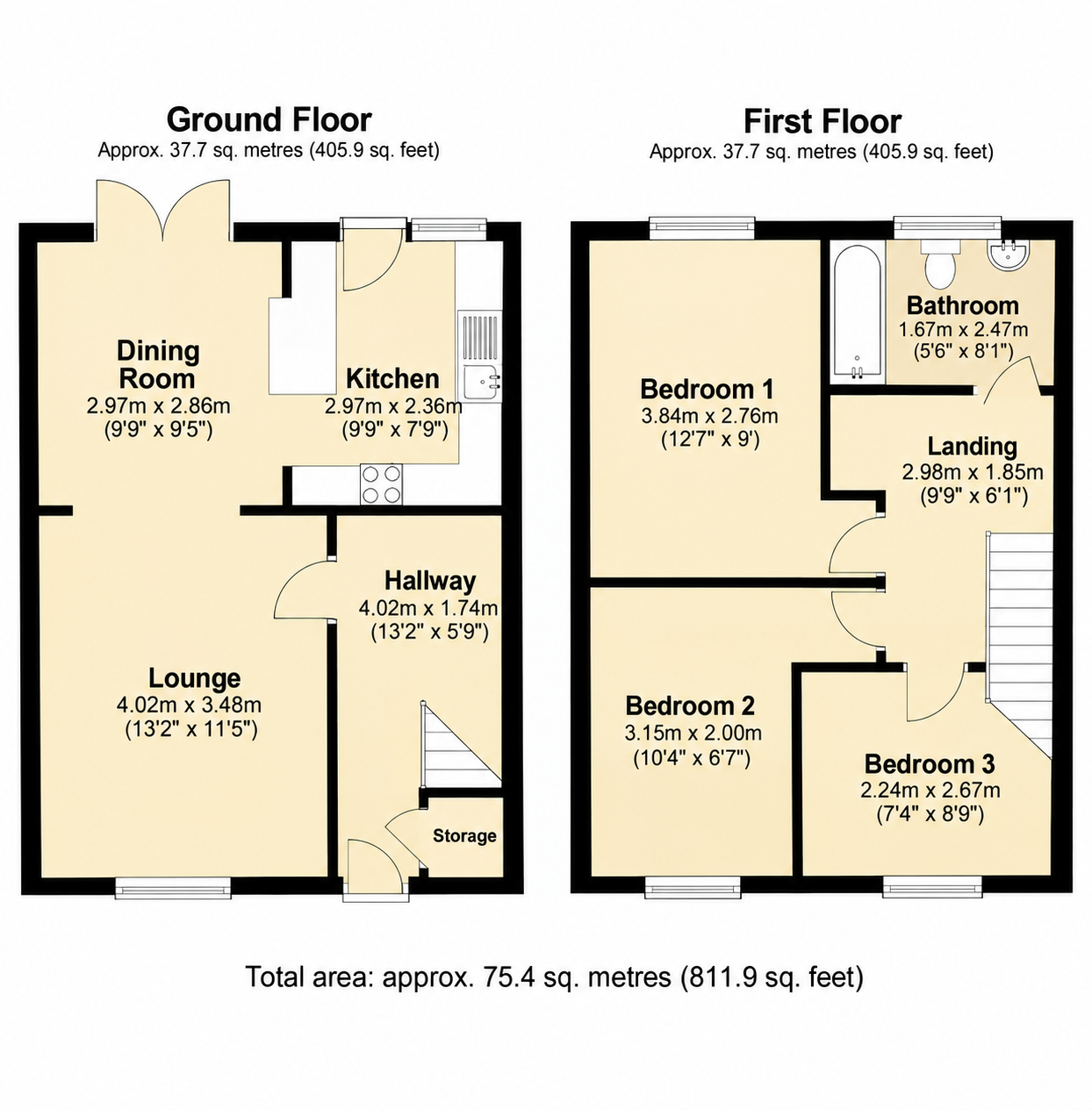 29, Athol Close, Newton-le-willows floorplan