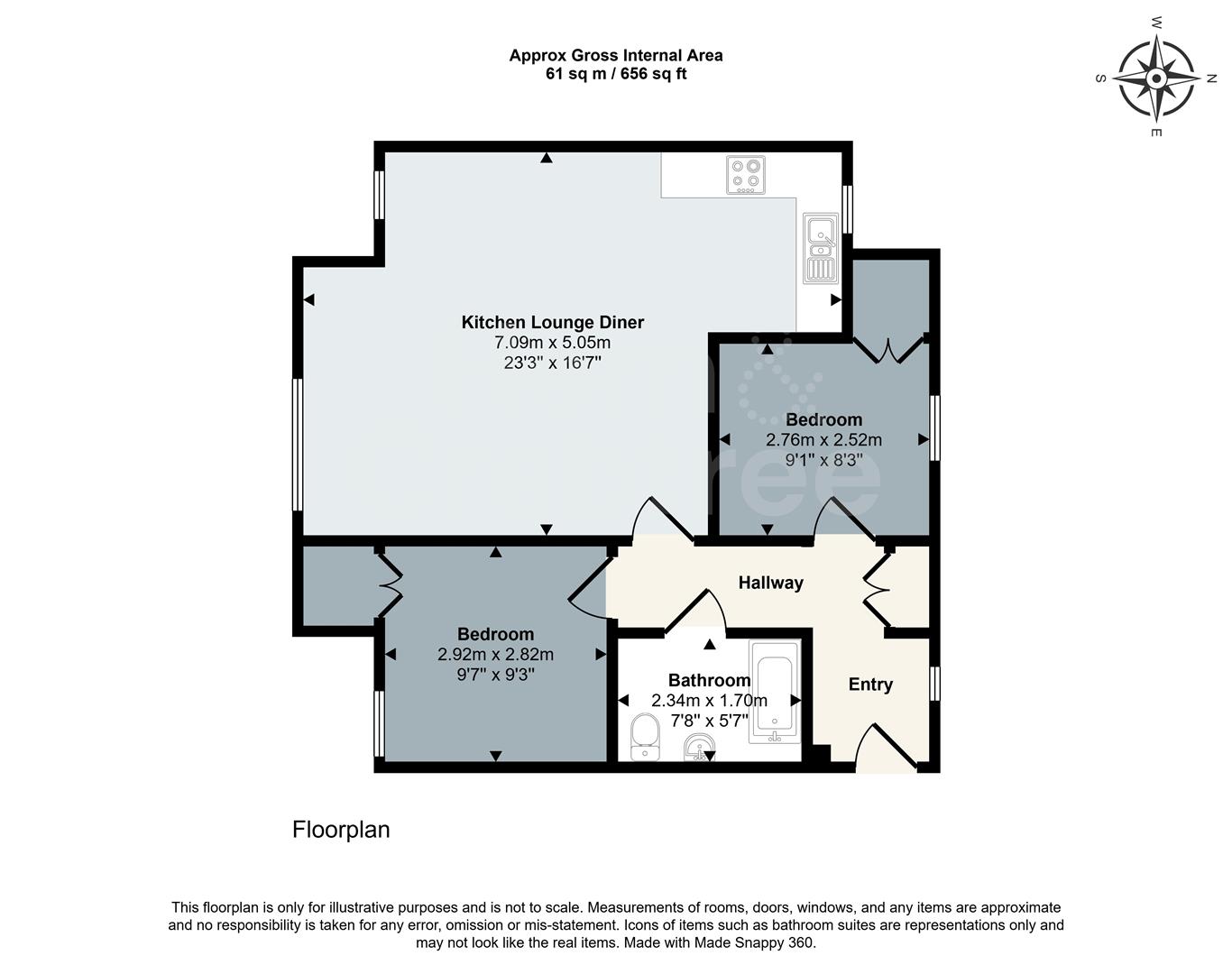 7, Waun Ddyfal, Cardiff floorplan