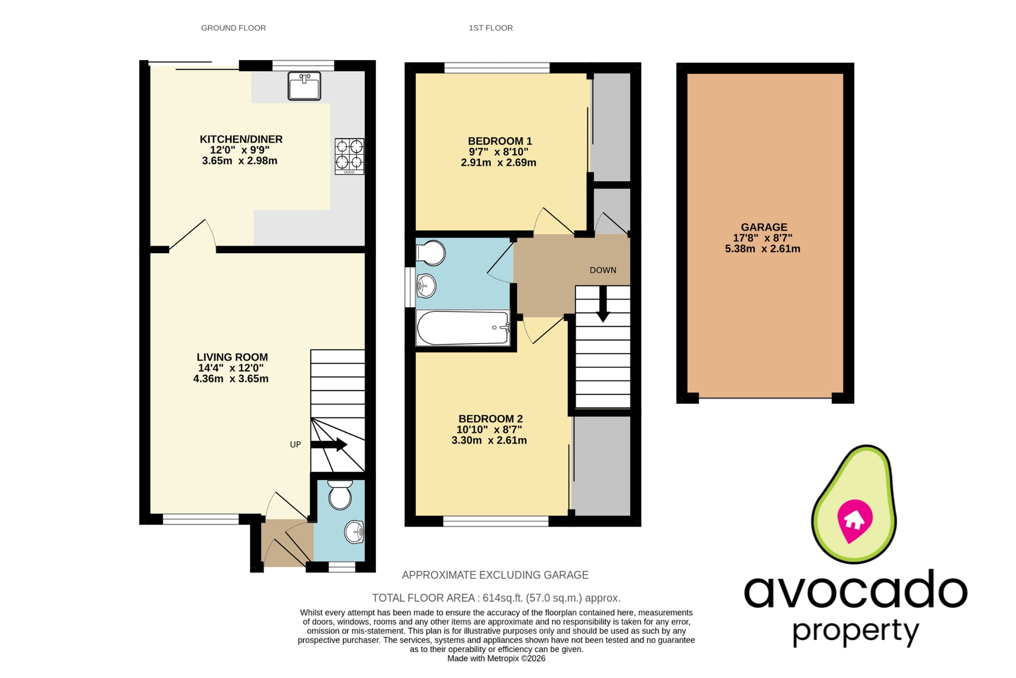 24 Dunford Place, Binfield, Berkshire floorplan