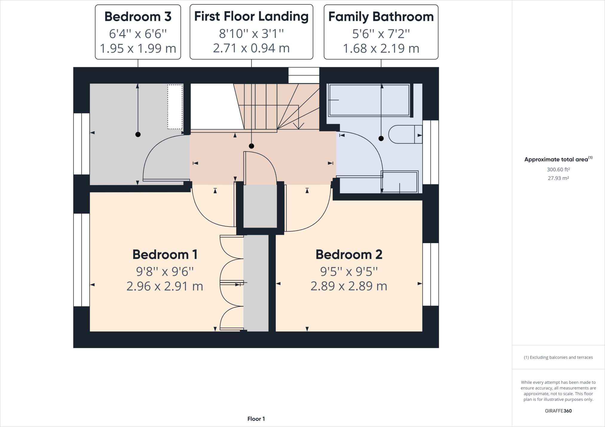 137, Oakridge, Cardiff floorplan