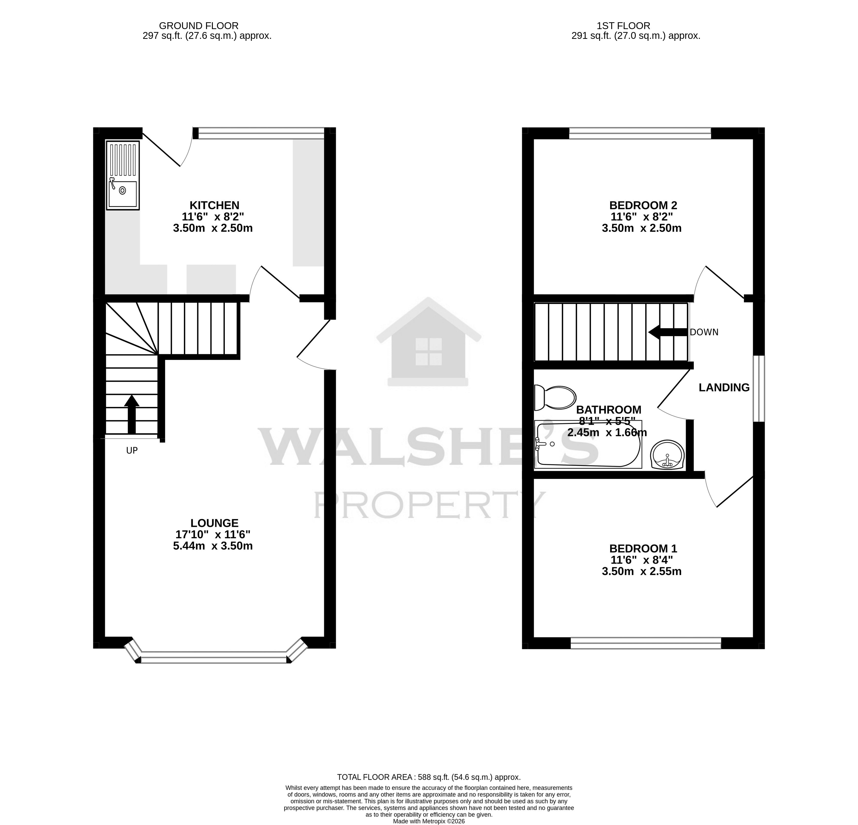 25, Baldwin Avenue, Scunthorpe floorplan