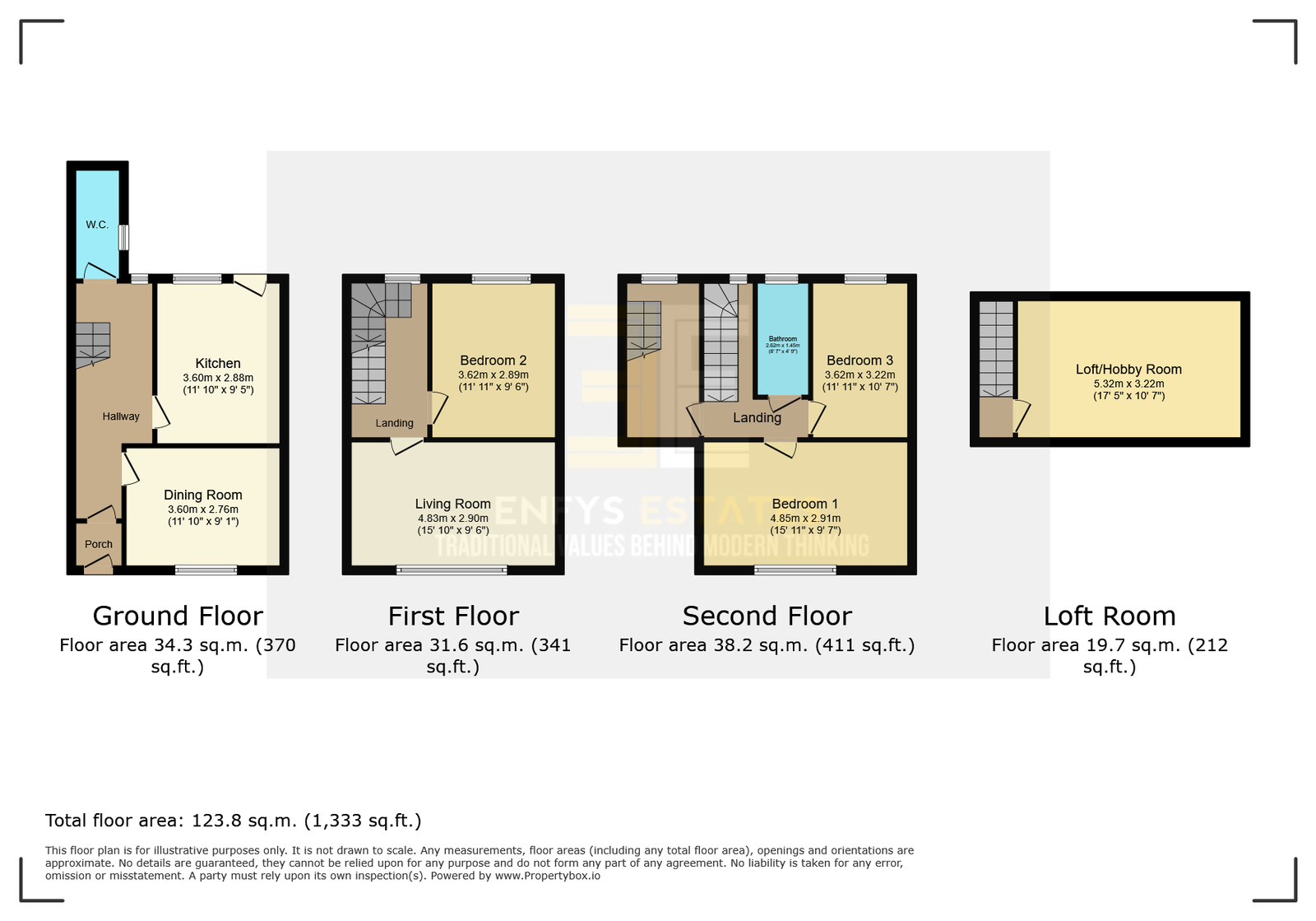 35, Conway Road, Llandudno floorplan