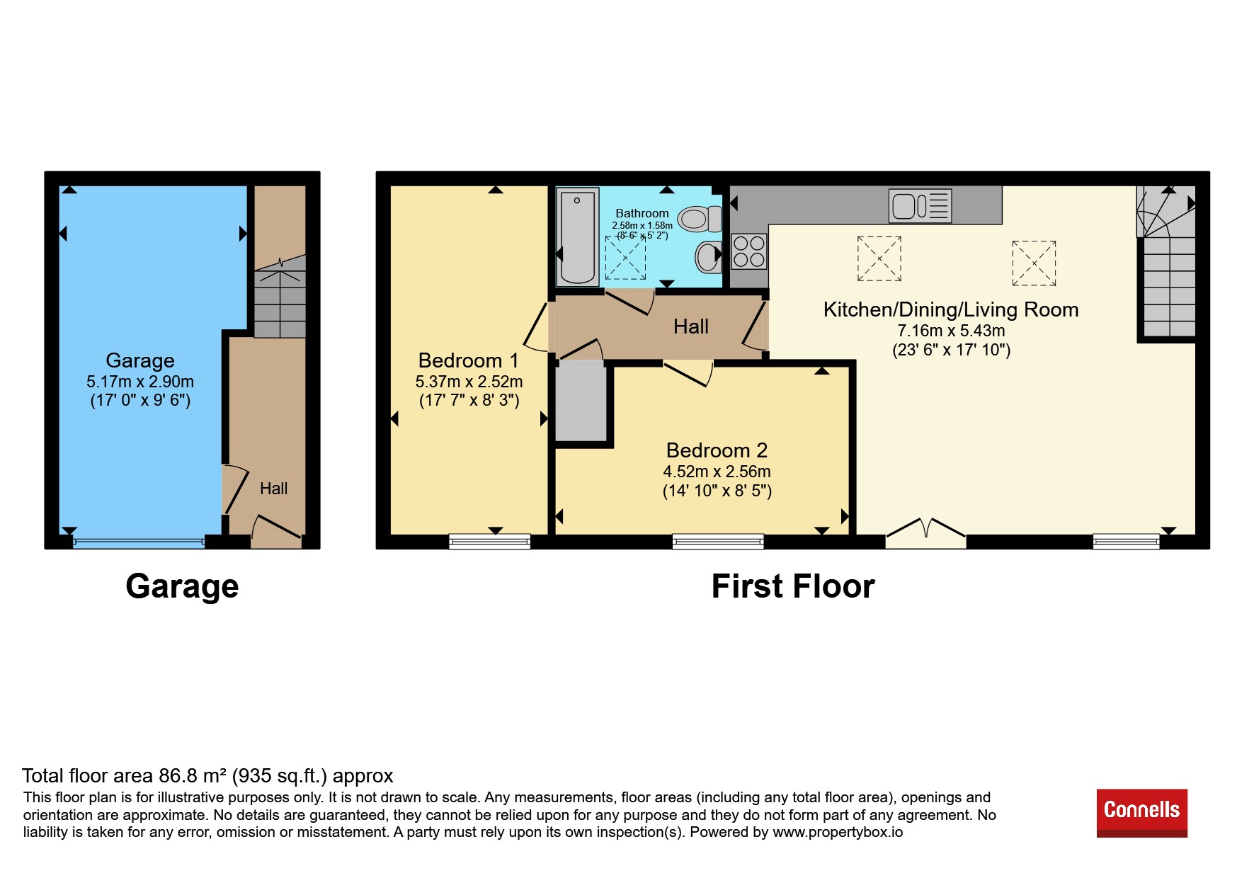 4, Great Tree Court, Paignton floorplan