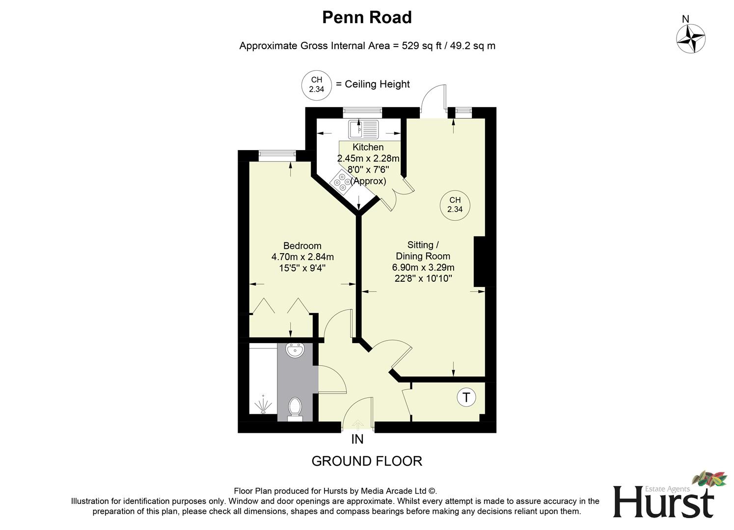 2, Hughenden Court,, Penn Road, Hazlemere floorplan