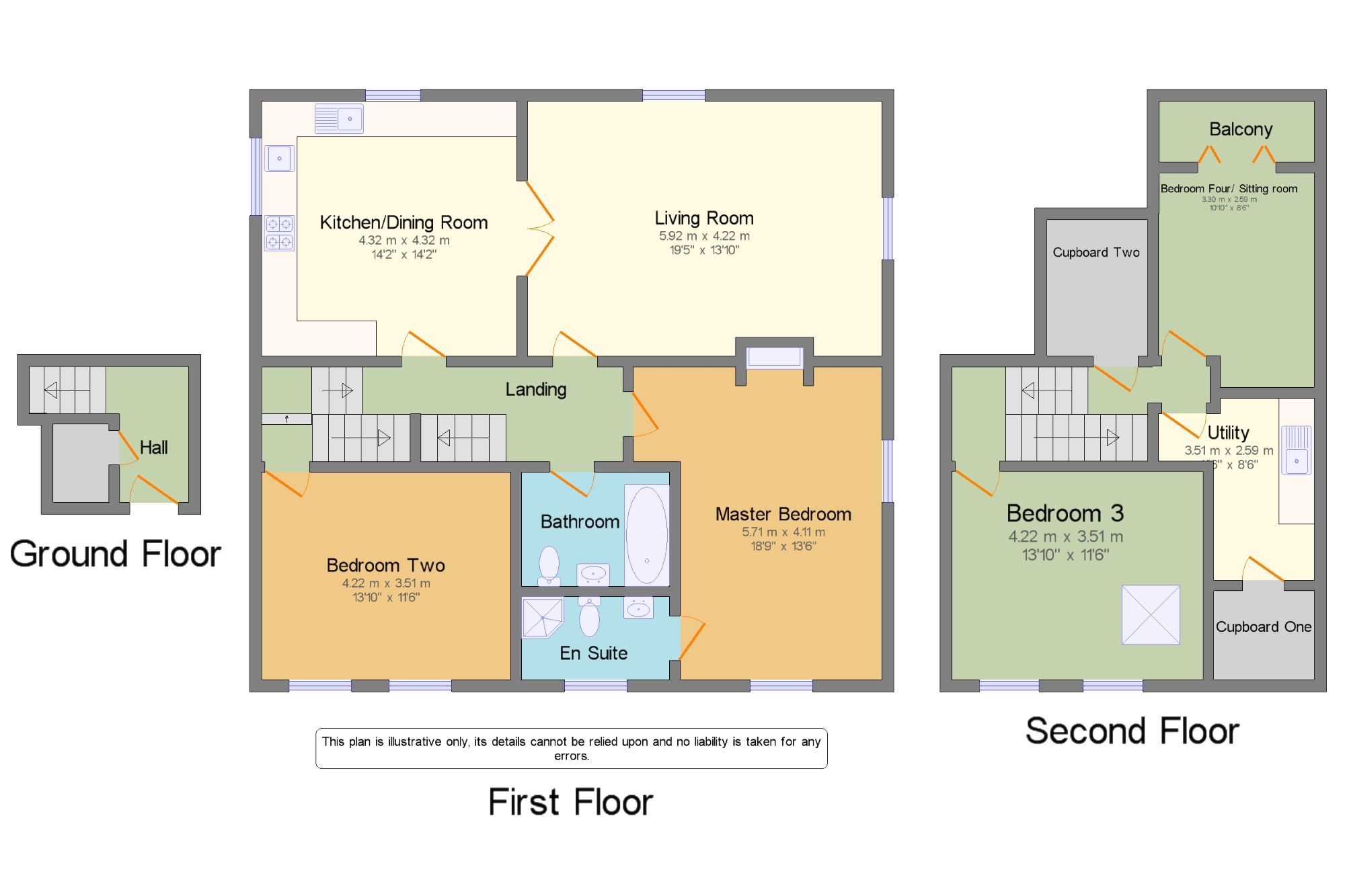 4 Bedrooms Flat for sale in The Springs, Bowdon, Altrincham, Greater Manchester WA14