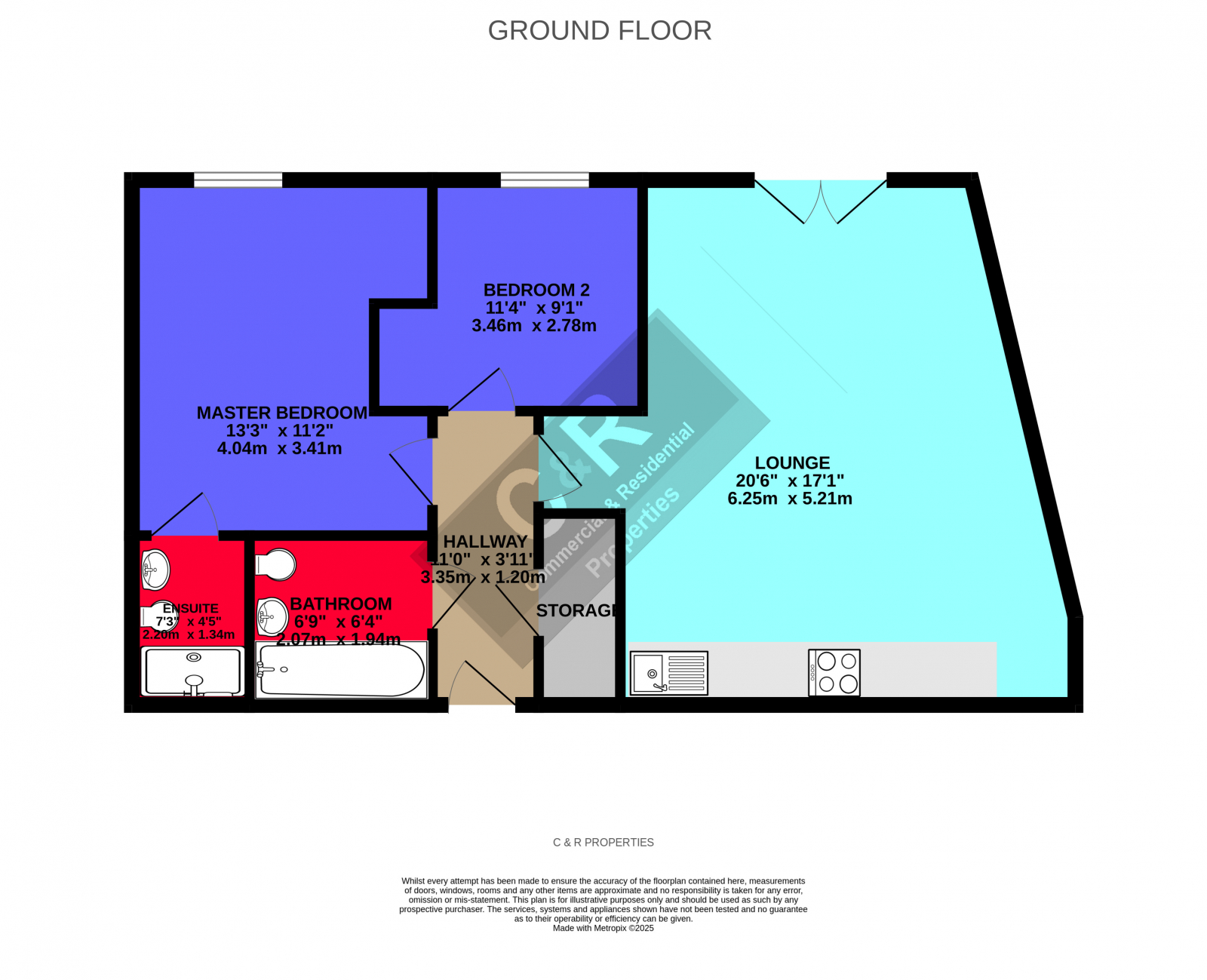 Apartment 82, Block C Alto, Salford floorplan