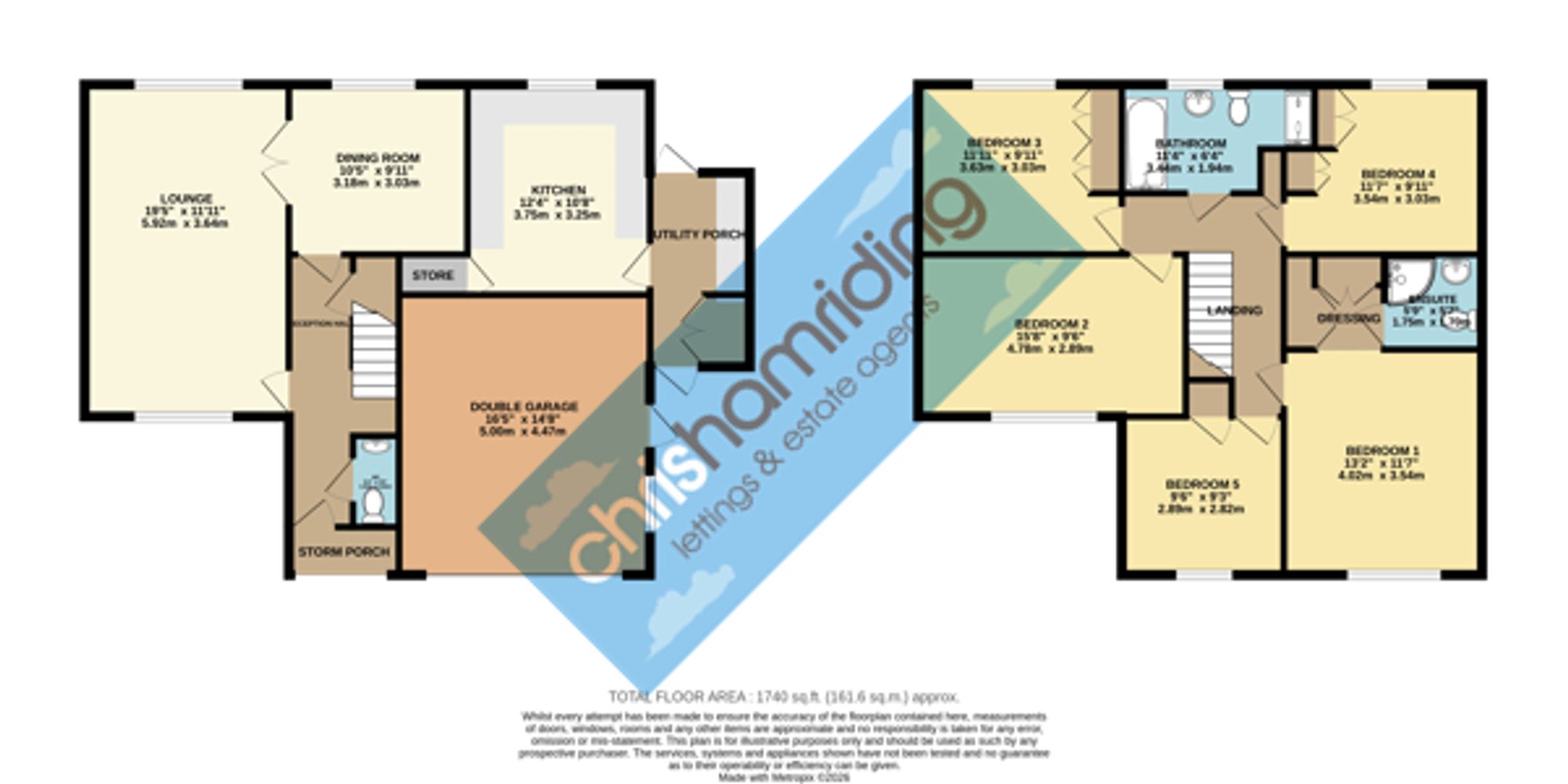 8 Betchton Close, Sandbach floorplan