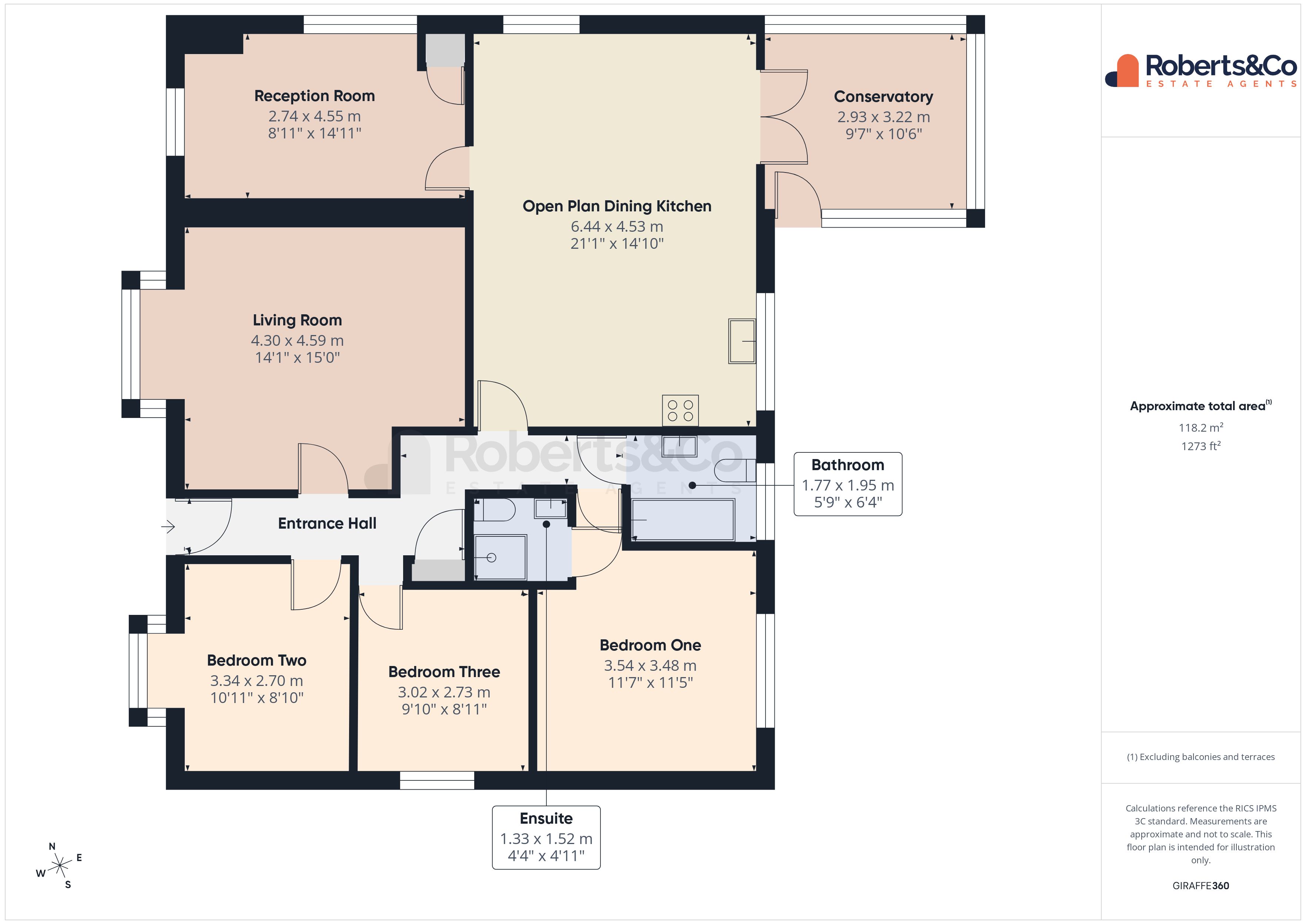 Woodfield, Lea Lane, Preston floorplan