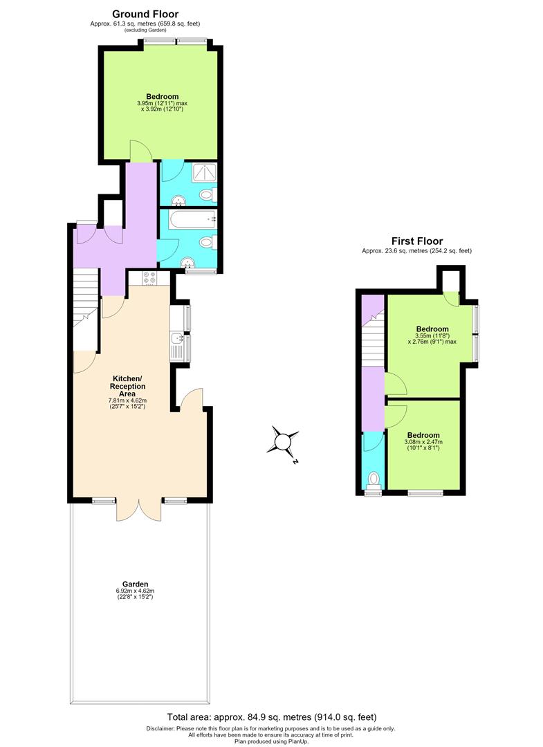 Hoyle Road, London floorplan