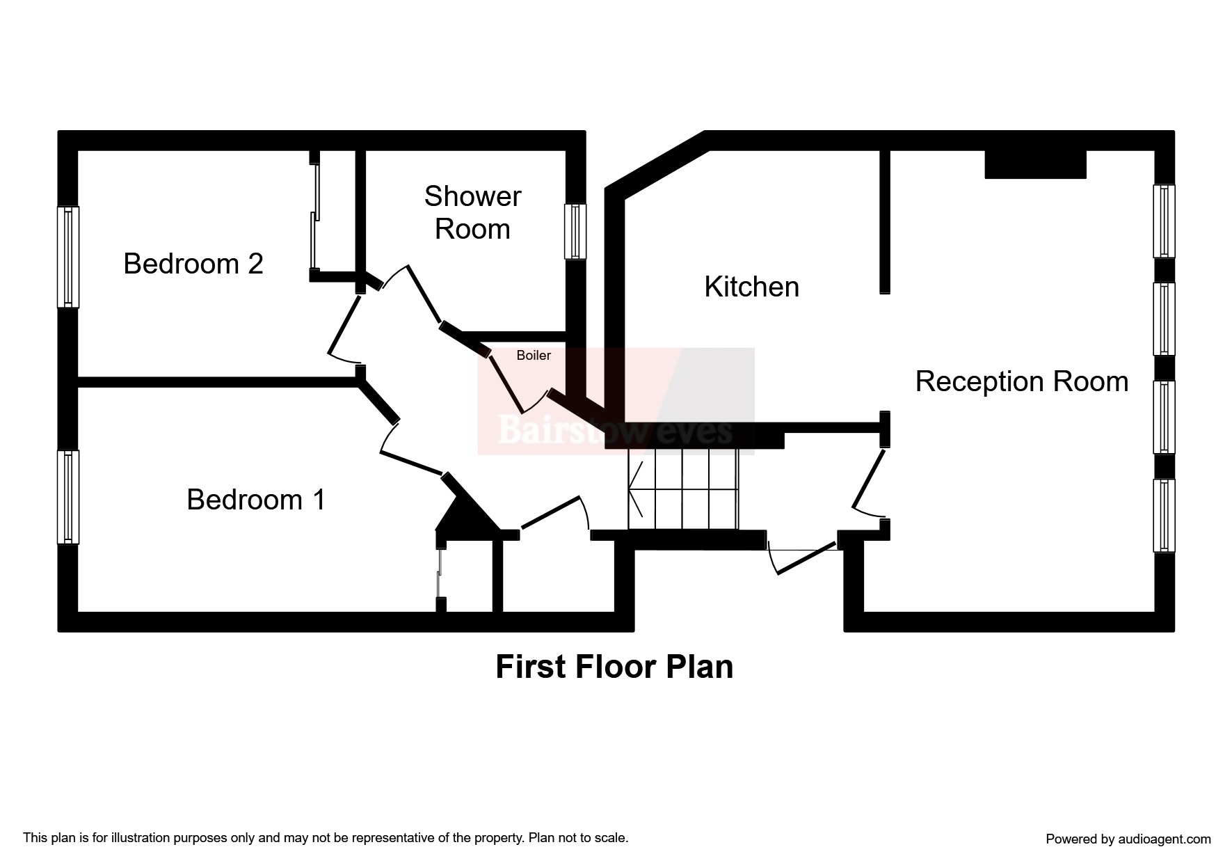 2 Bedrooms Flat to rent in Woodside Park Road, London N12