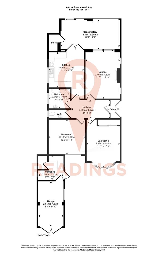 17, Nursery Road, Thurnby Lodge floorplan
