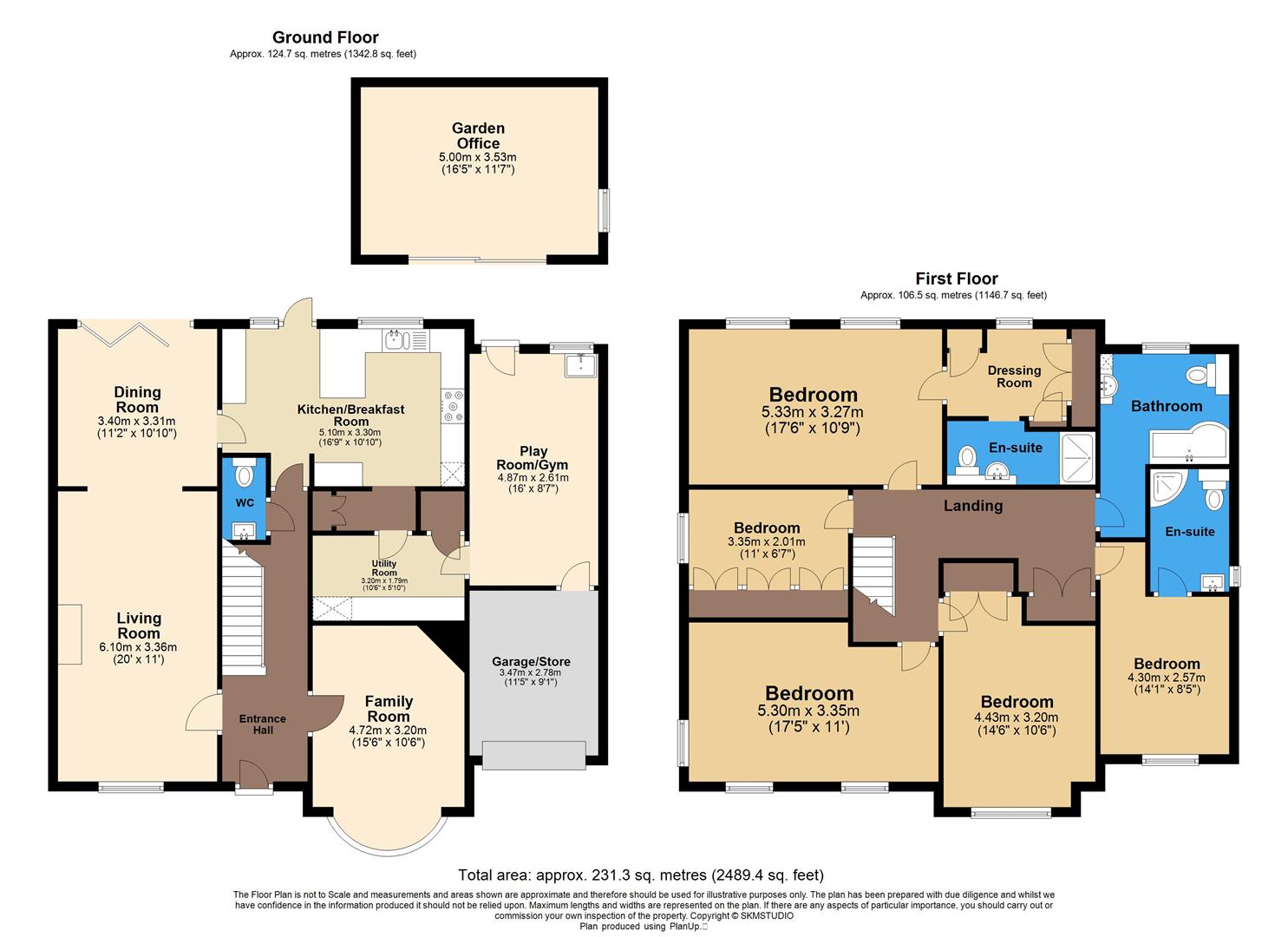 165, Gurney Court Road, St. Albans floorplan