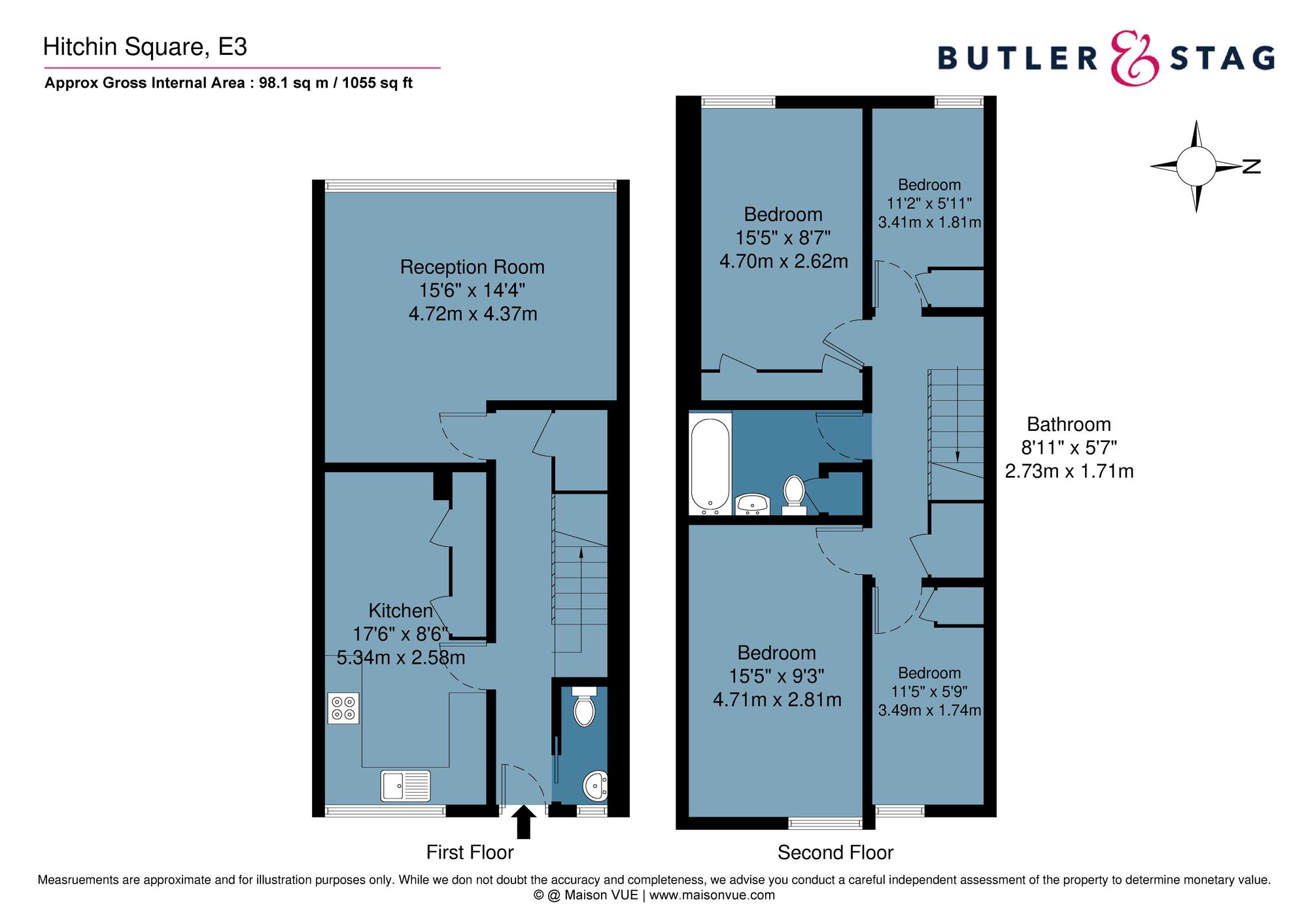 22 Hitchin Square, London floorplan