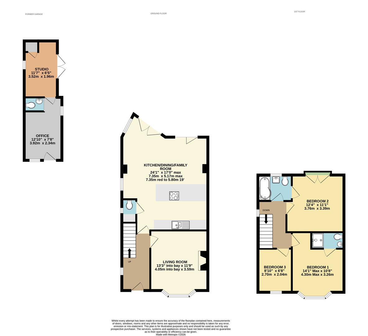 18, Egham Avenue, Exeter floorplan
